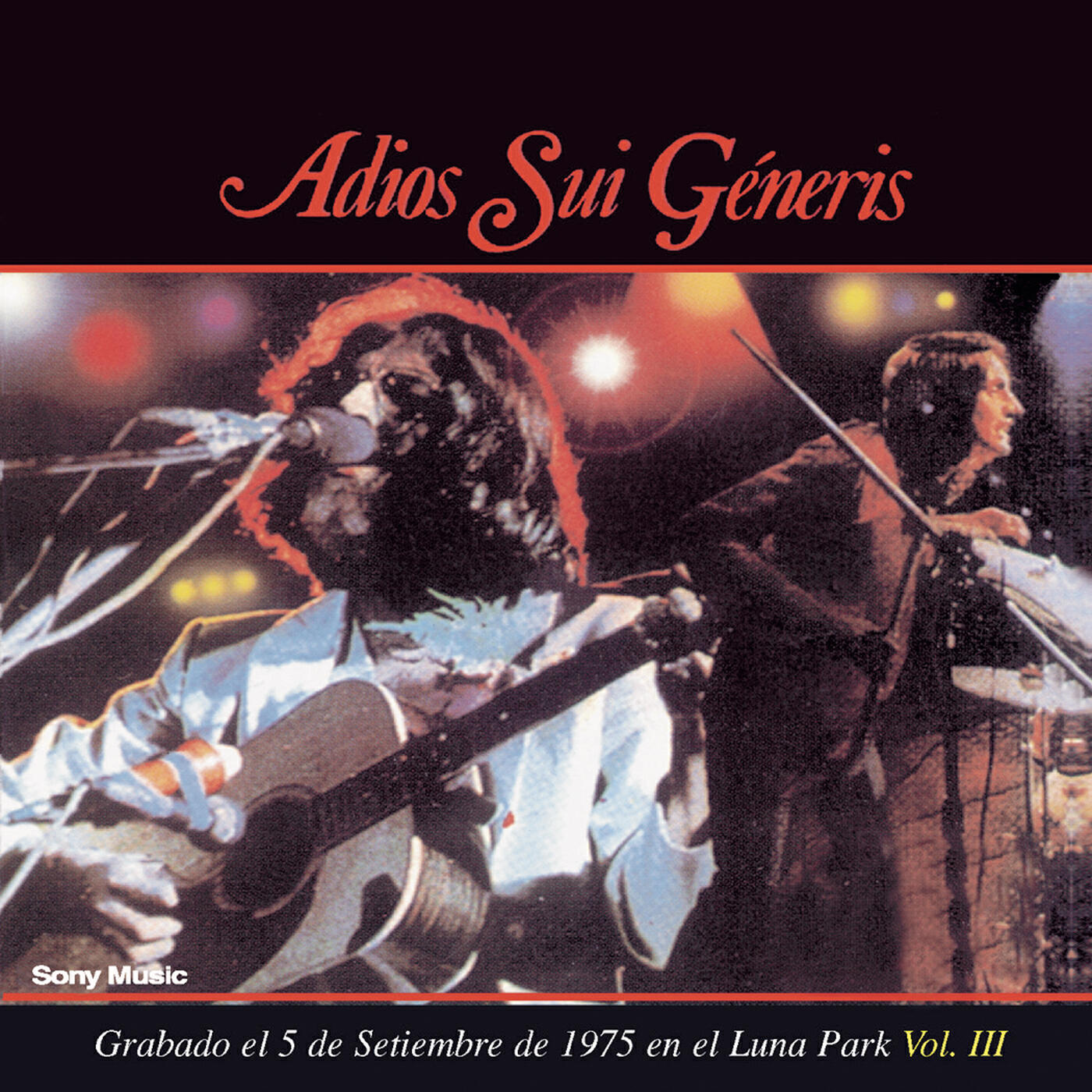 Релиз Adios Sui Generis Vol III