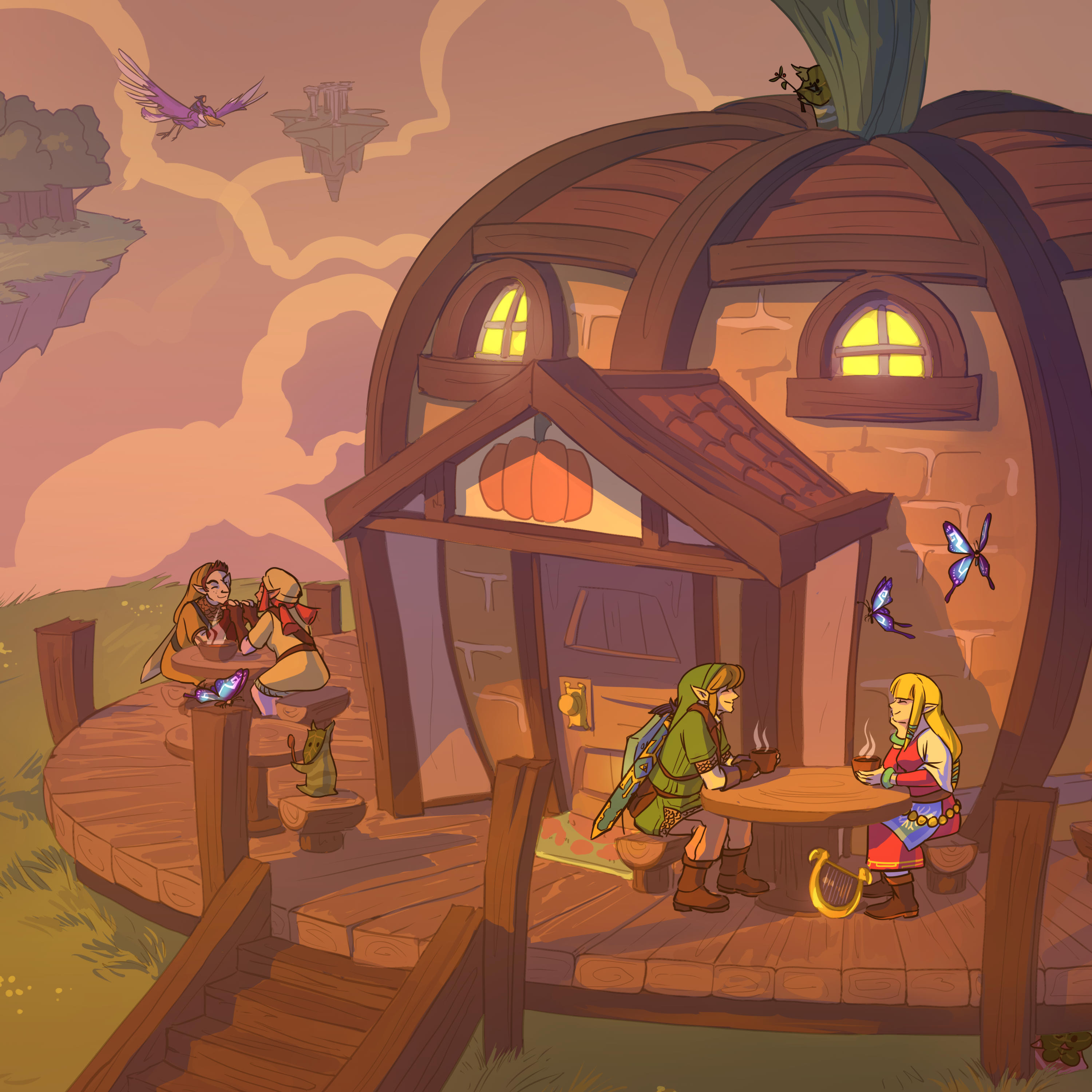 Релиз Hyrule Café 2: Chill Zelda Beats