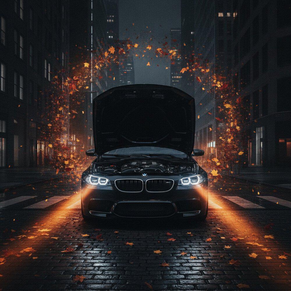 Релиз M5 на асфальте