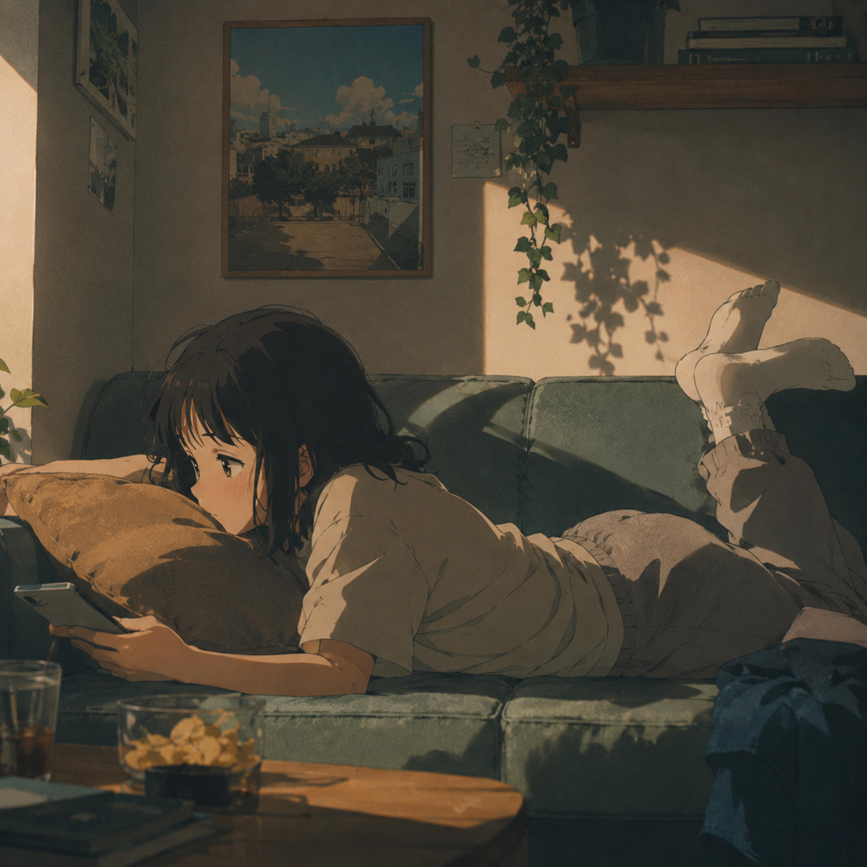Релиз Фоновая музыка для отдыха, Chill Lo-Fi