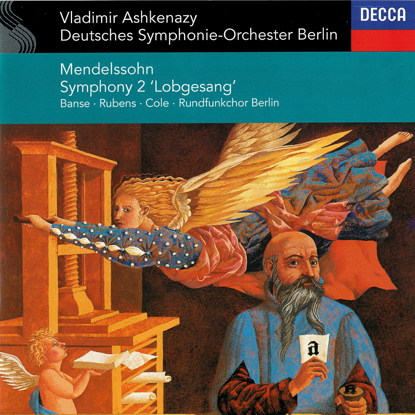 Релиз Mendelssohn: Symphony No. 2 "Lobgesang"