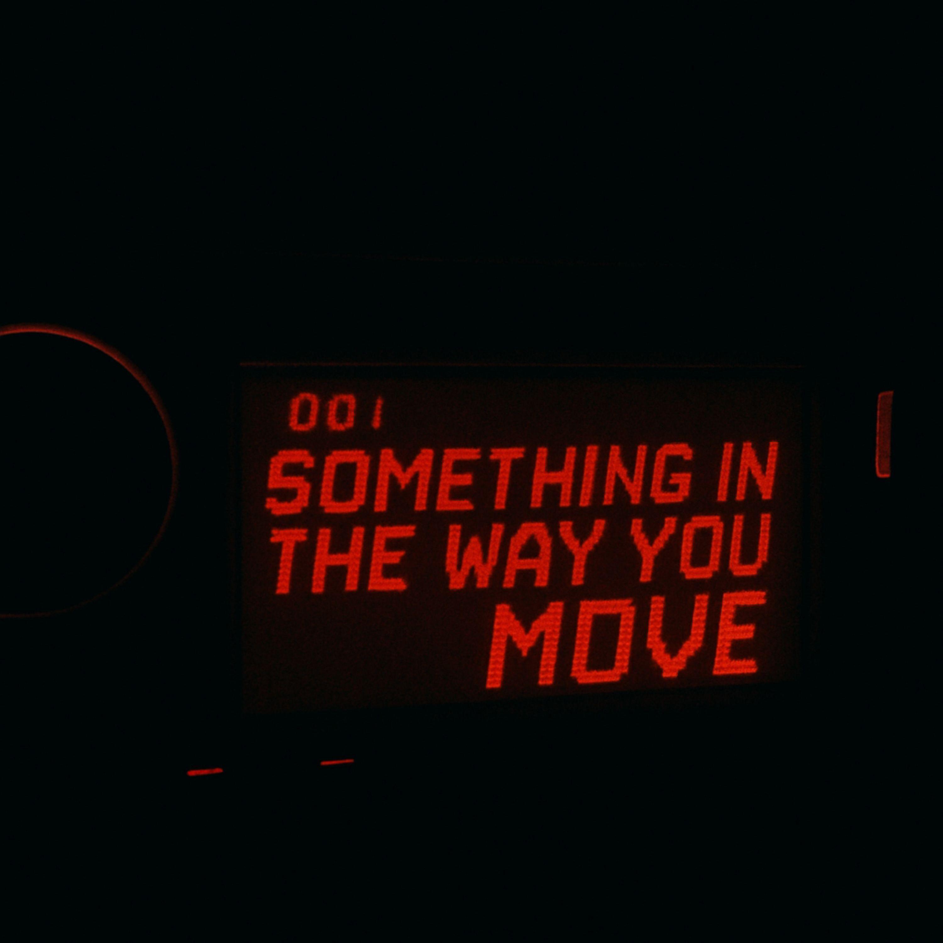 Релиз Something In The Way You Move