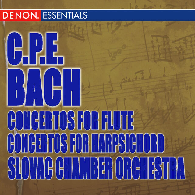 Релиз C.P.E. Bach: Concertos for Flute - Concertos for Harpsichord