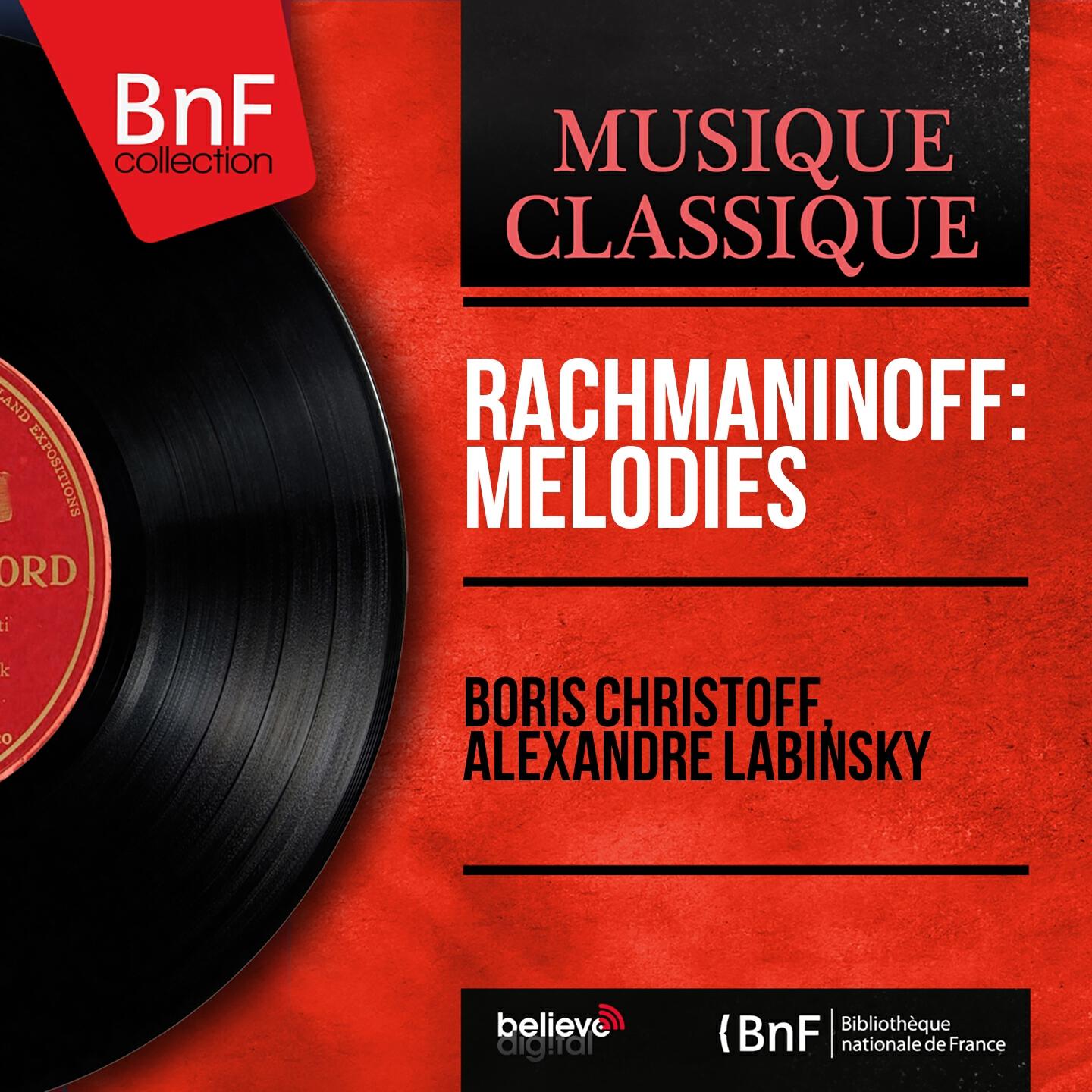 Релиз Rachmaninoff: Mélodies (Mono Version)
