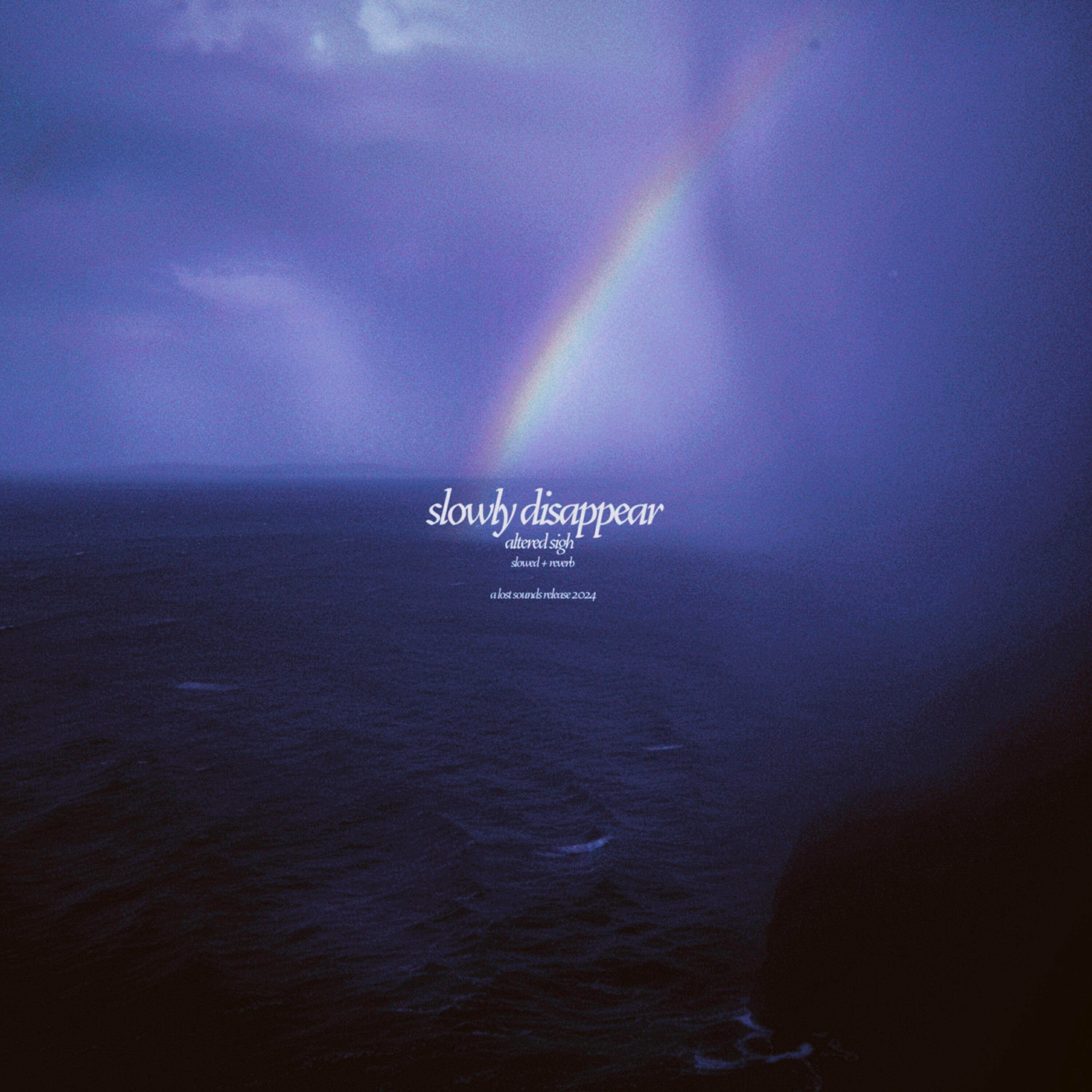 Релиз slowly disappear (slowed + reverb)