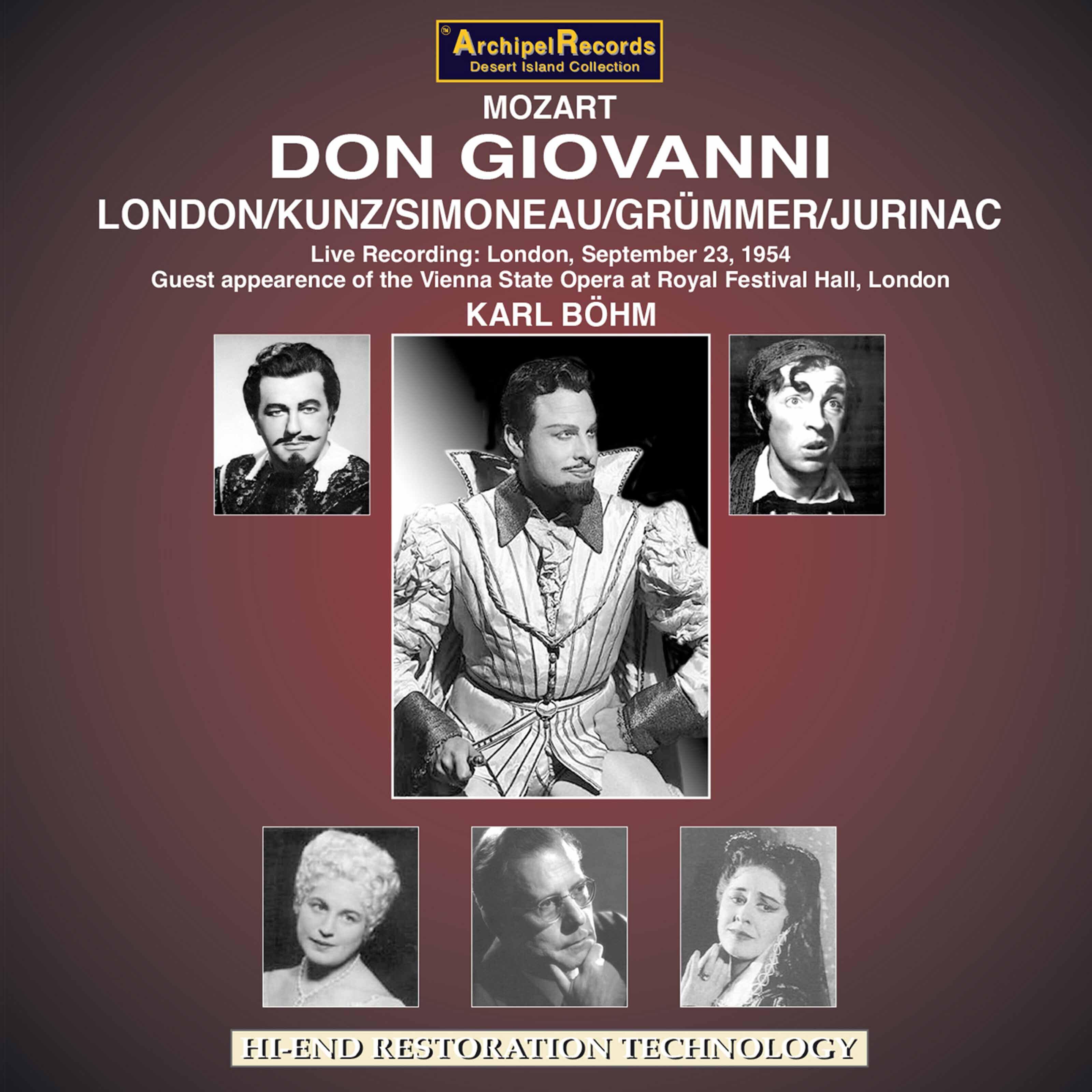 Релиз Mozart: Don Giovanni, K. 527 (Live)