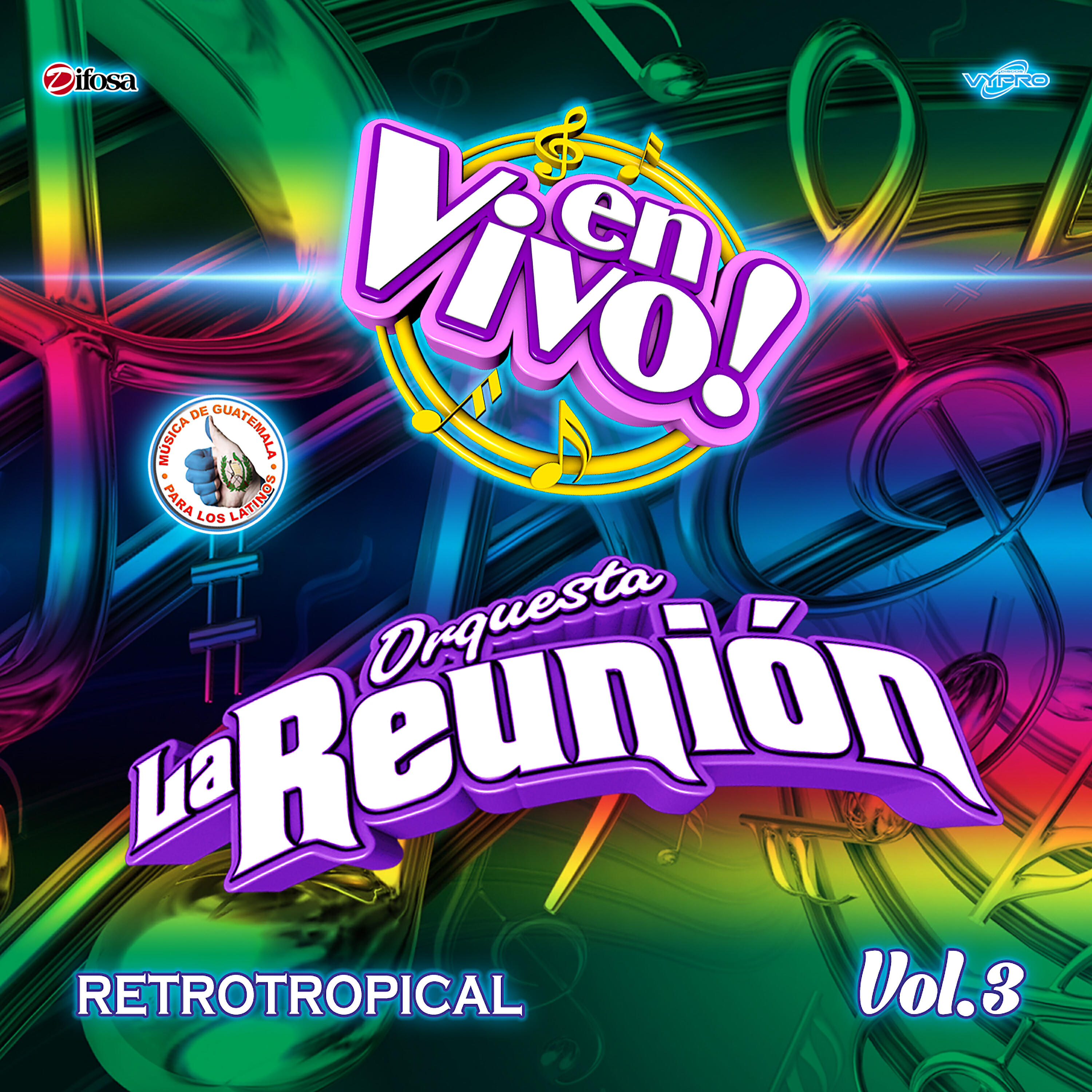 Релиз Retrotropical Vol. 3. Música de Guatemala para los Latinos (En Vivo)