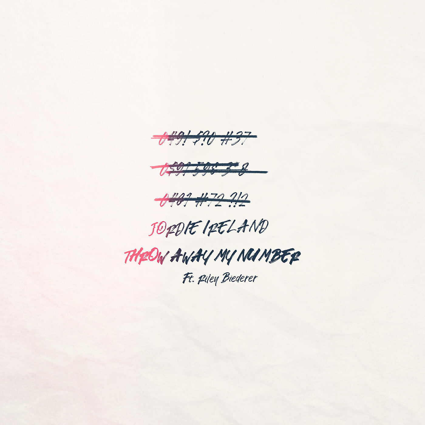 Релиз Throw Away My Number