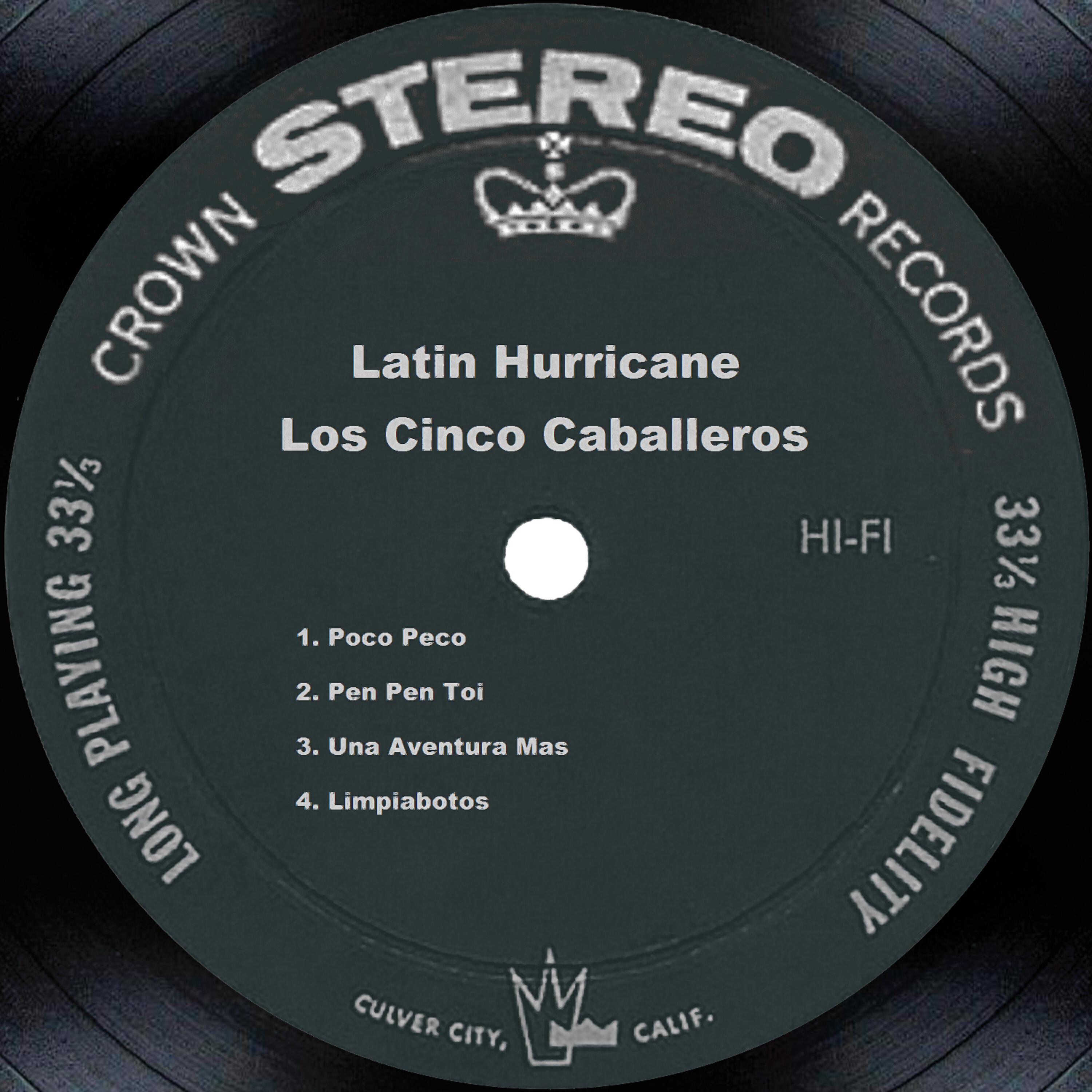 Релиз Latin Hurricane