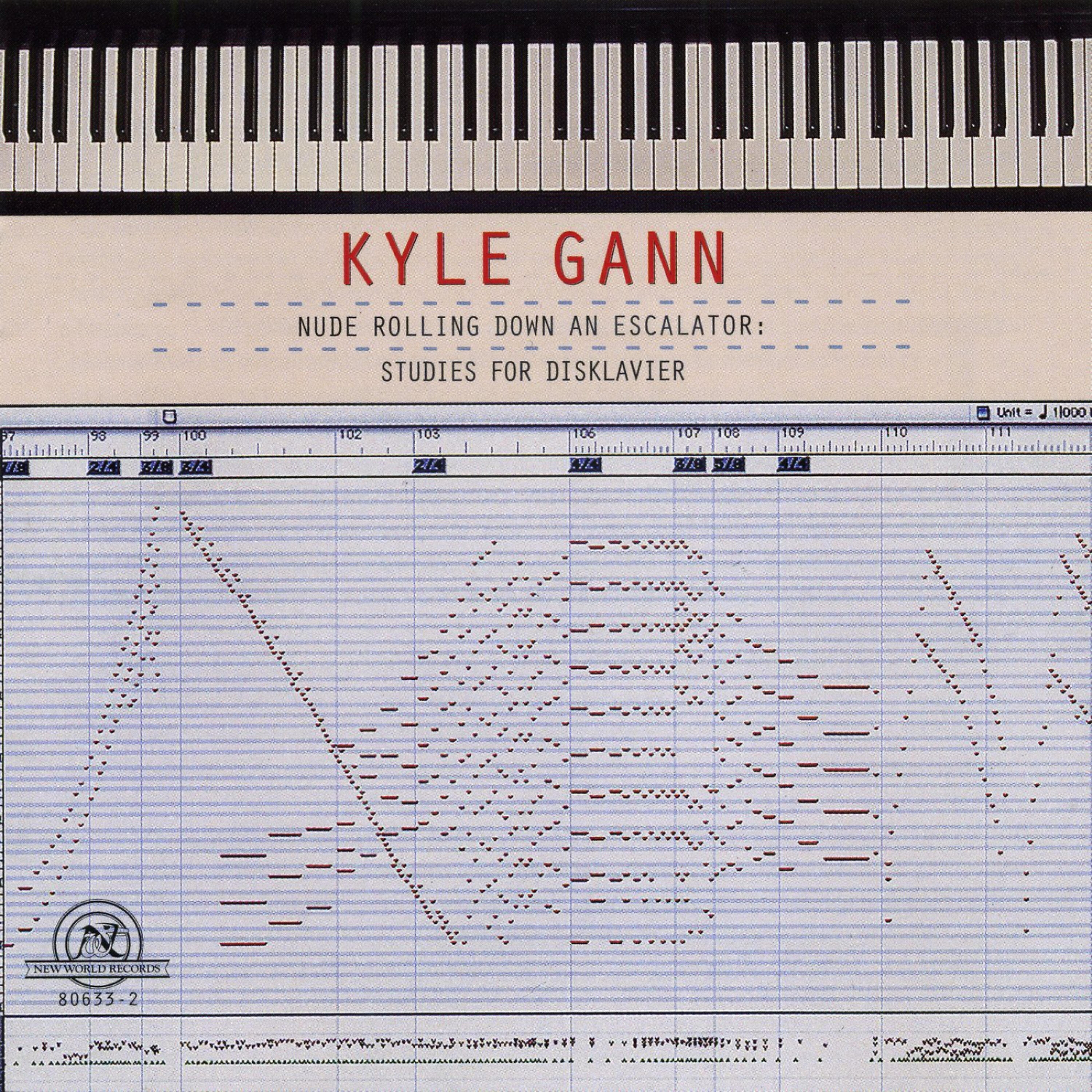 Релиз Kyle Gann: Nude Rolling Down an Escalator