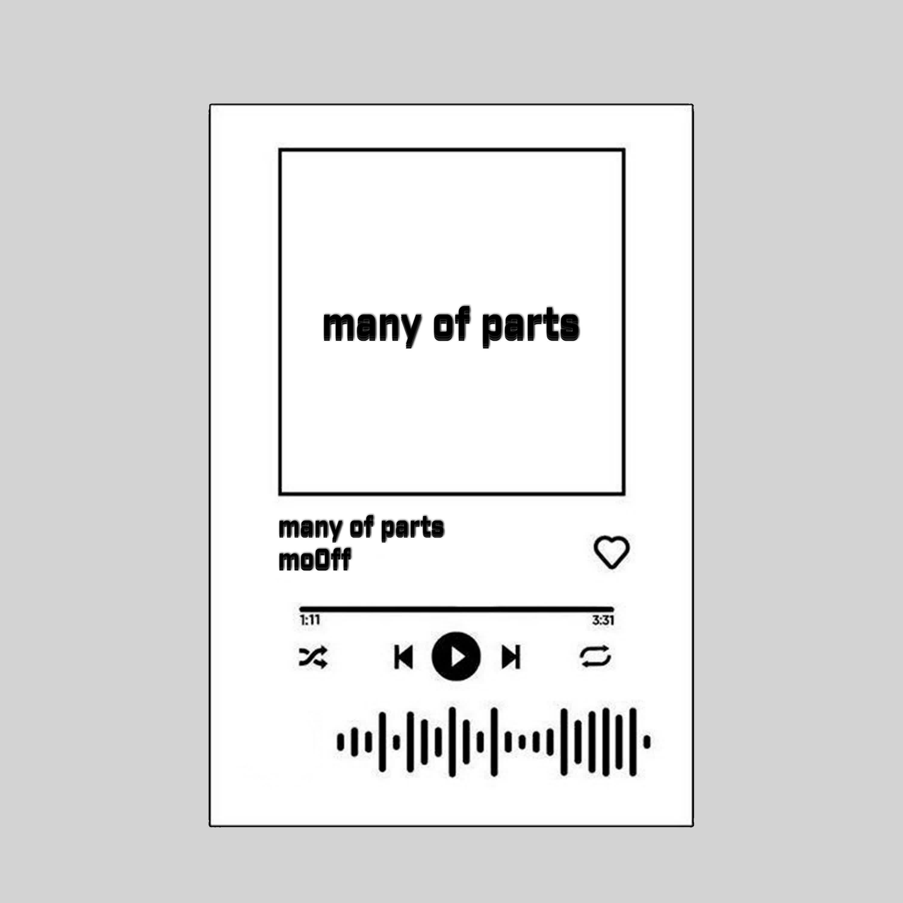 Релиз Many of parts