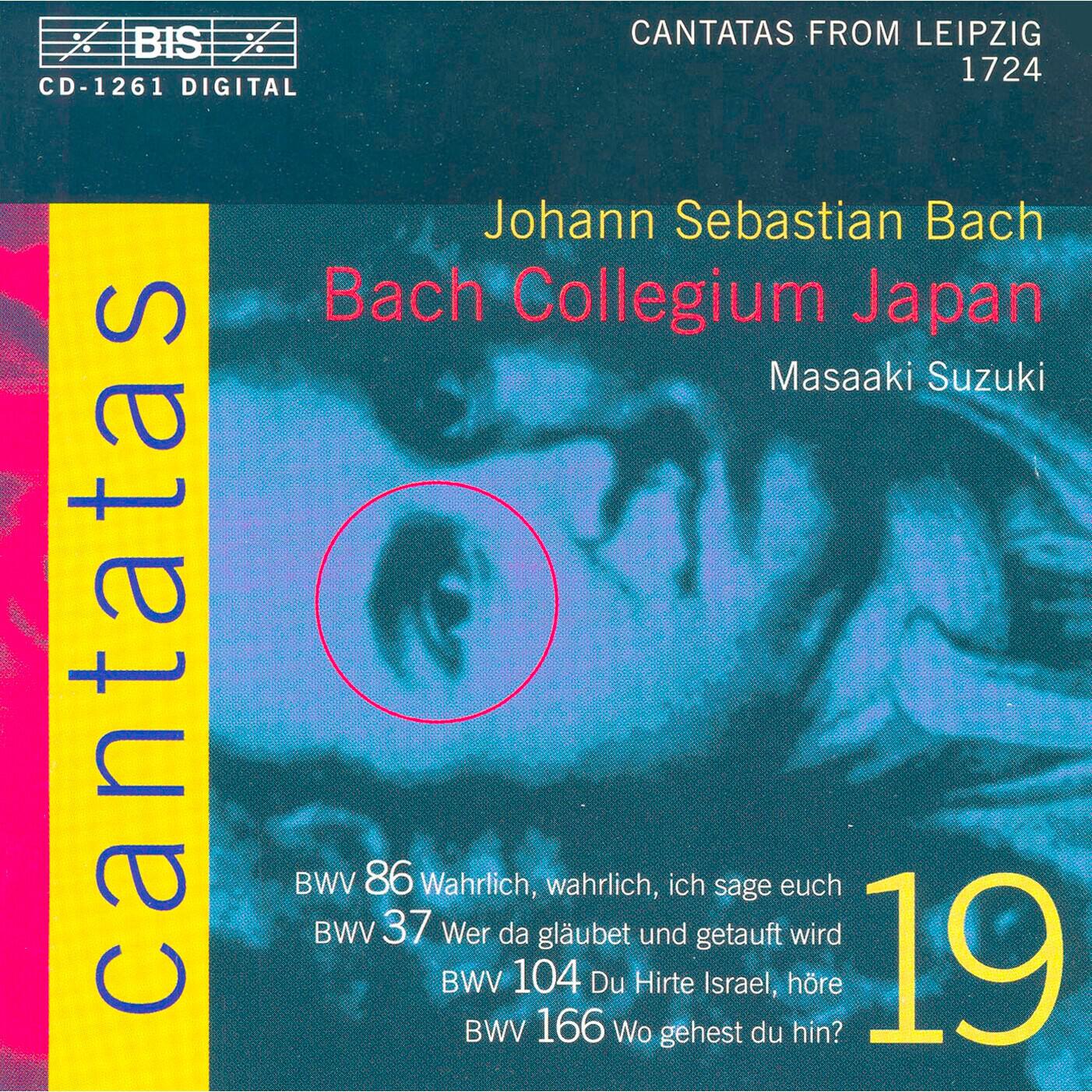 Релиз Bach, J.S.: Cantatas, Vol. 19 - Bwv 37, 86, 104, 166