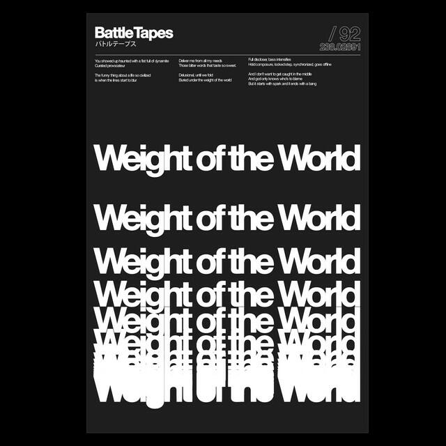 Релиз Weight of the World
