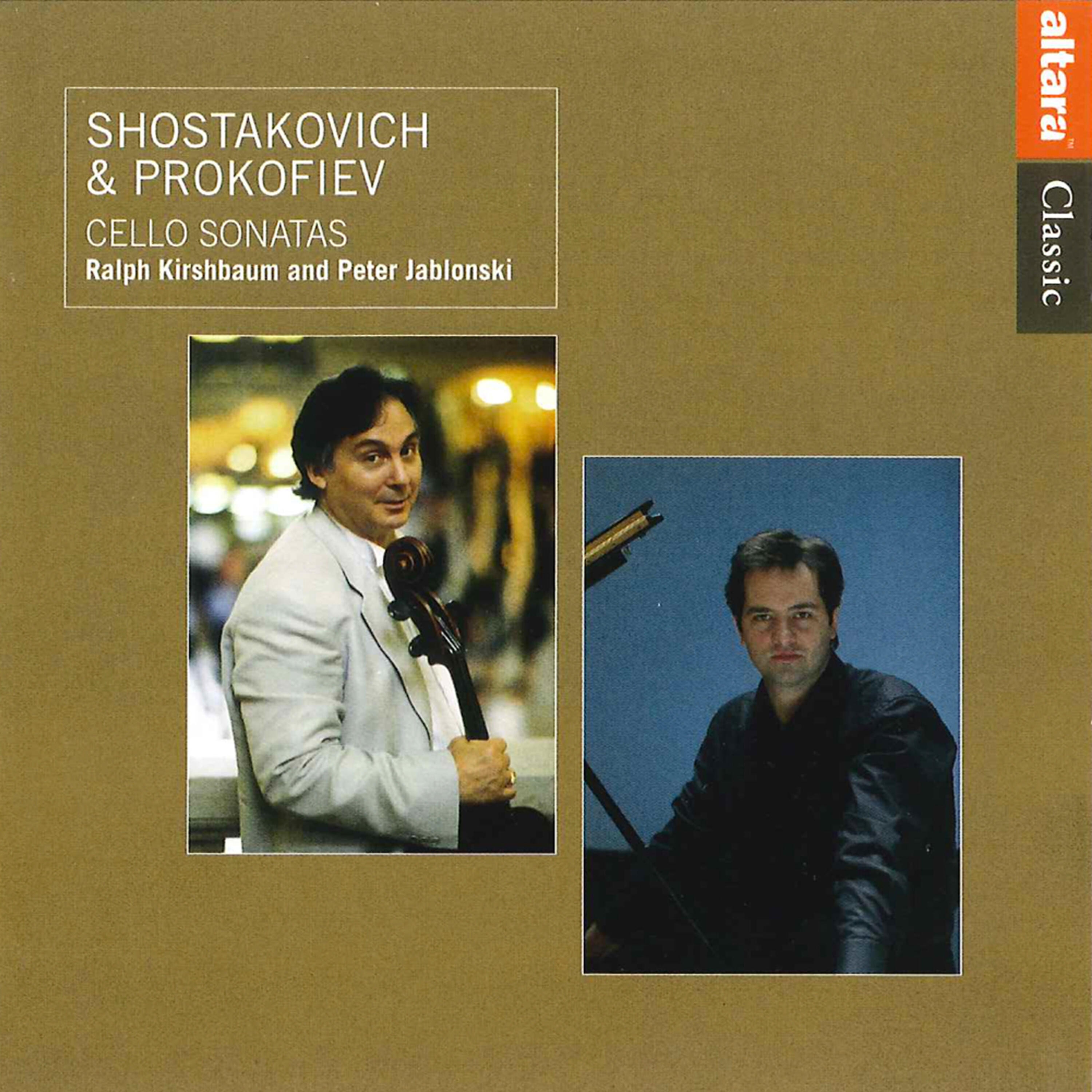 Релиз Shostakovich & Prokofiev: Cello Sonatas