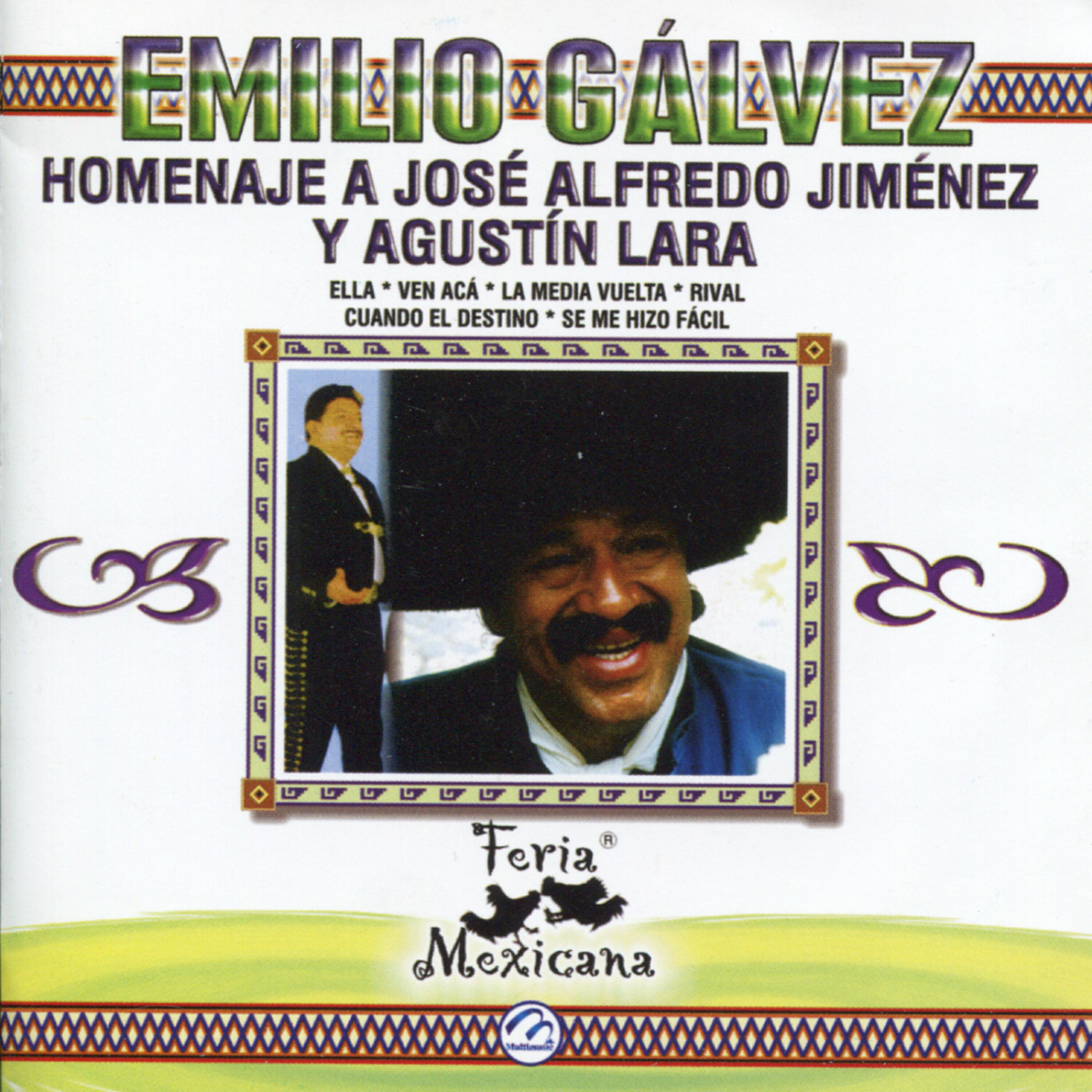 Релиз Homenaje a José Alfredo Jiménez y Agustín Lara