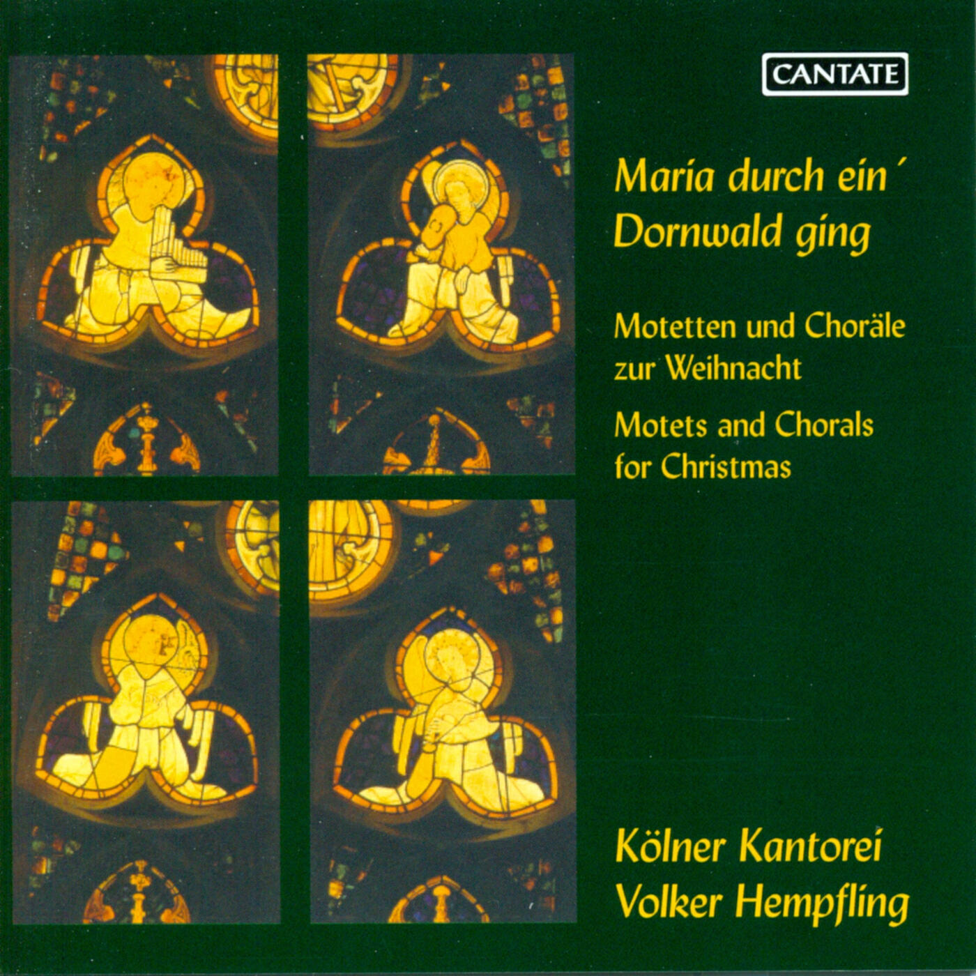 Релиз Choral Concert: Cologne Kantorei - Schroeter, L. / Sweelinck, J.P. / Brahms, J. / Bruch, M. / Reger, M. (Motets for Christmas)