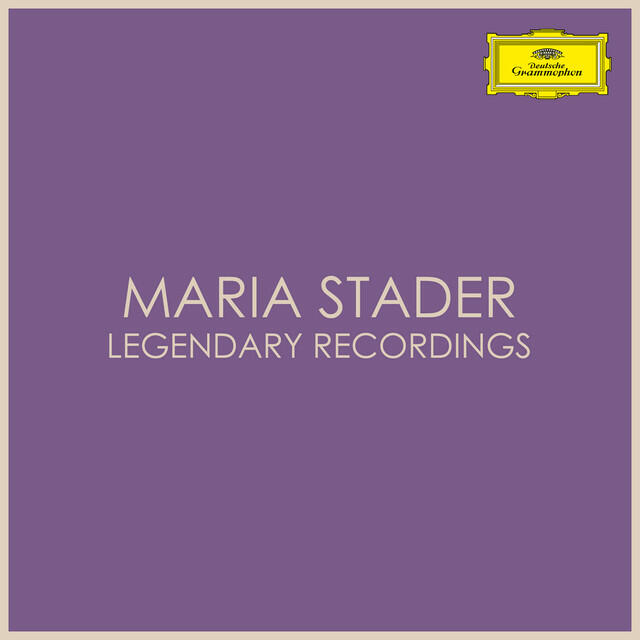 Релиз Maria Stader - Legendary Recordings