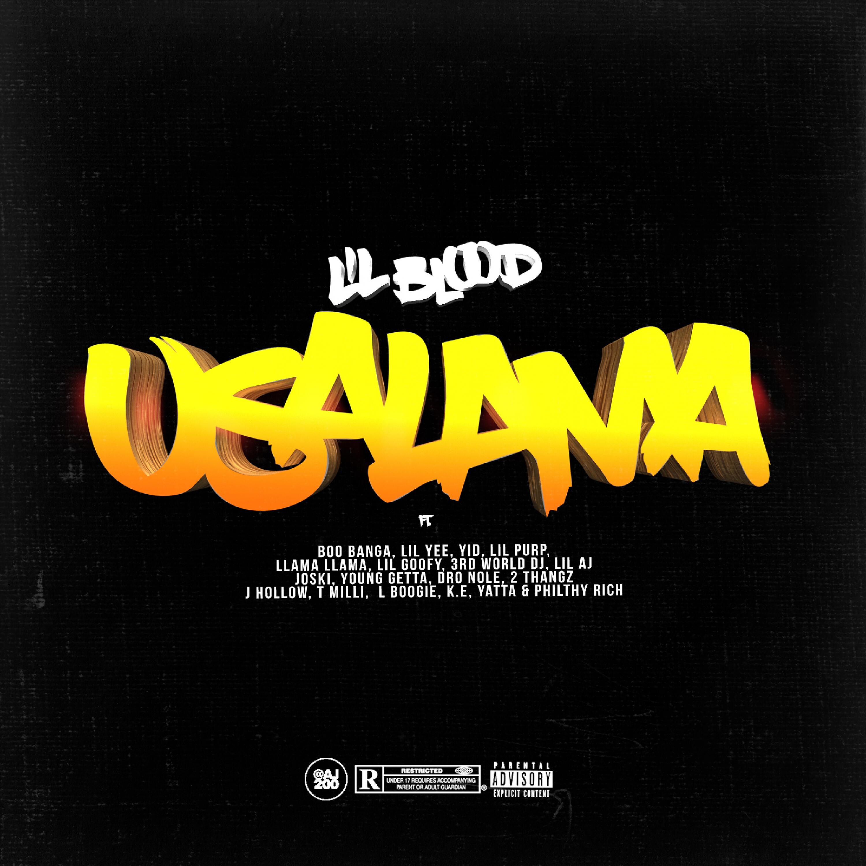 Lil Blood, Lil Goofy, Philthy Rich, Lil Purp, Lil Yee, L. Boogie, 3rd World Dj, Young Getta, Boo Banga, Lil AJ, Dro Nole, K.E., 2 Thangz, Yid, J Hollow, Llama Llama, Jo Ski, T Milli, Yatta - Usalama (feat. Boo Banga, Lil Yee, Yid, Lil Purp, Llama Llama, L