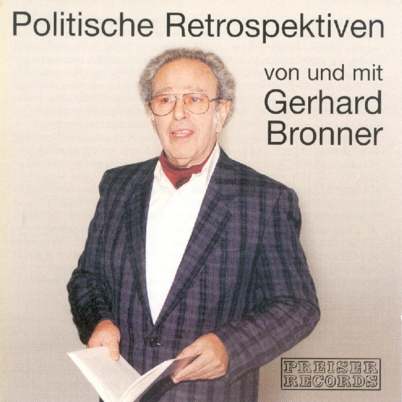 Релиз Politische Retrospektiven von und mit Gerhard Bronner