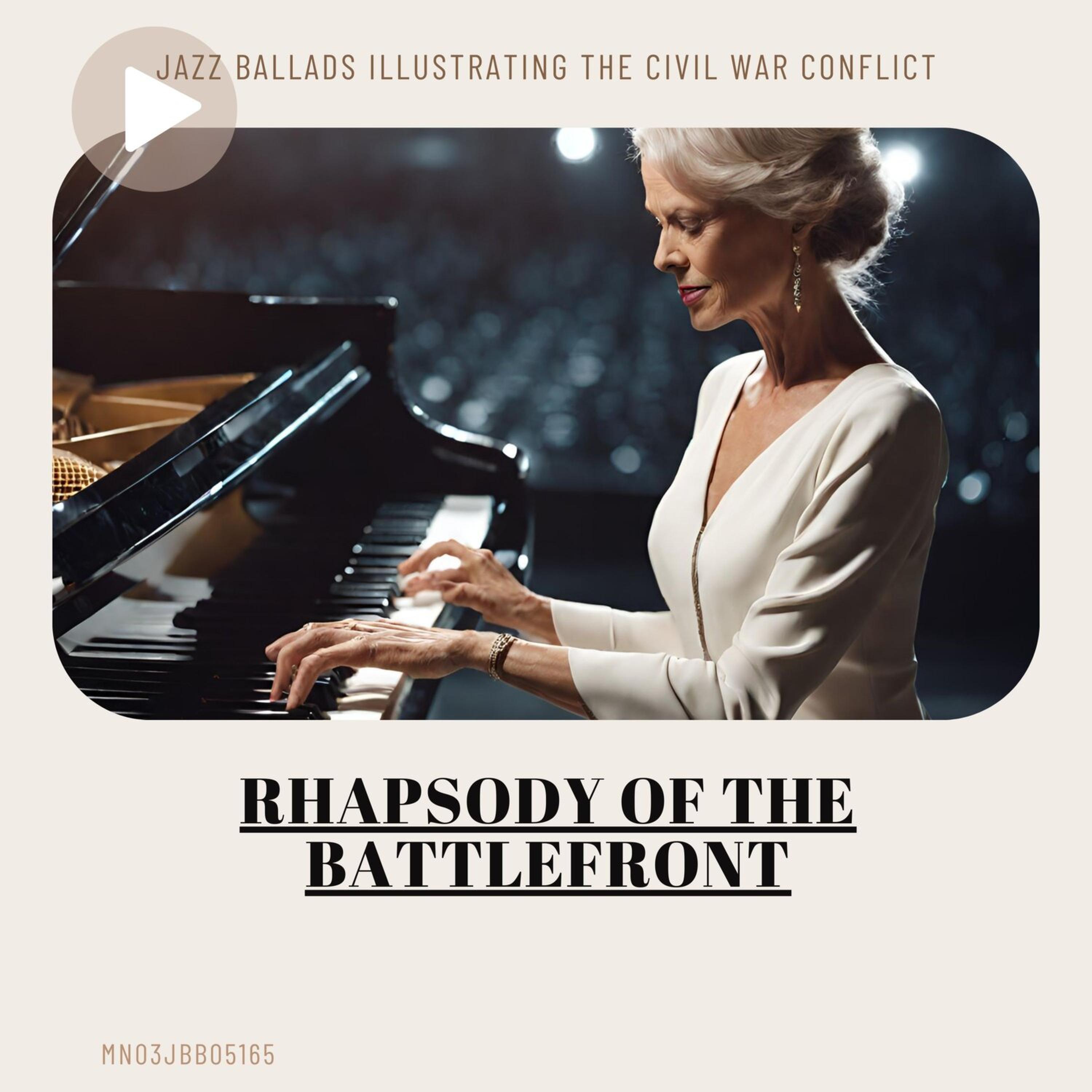 Постер альбома Rhapsody of the Battlefront: Jazz Ballads Illustrating the Civil War Conflict