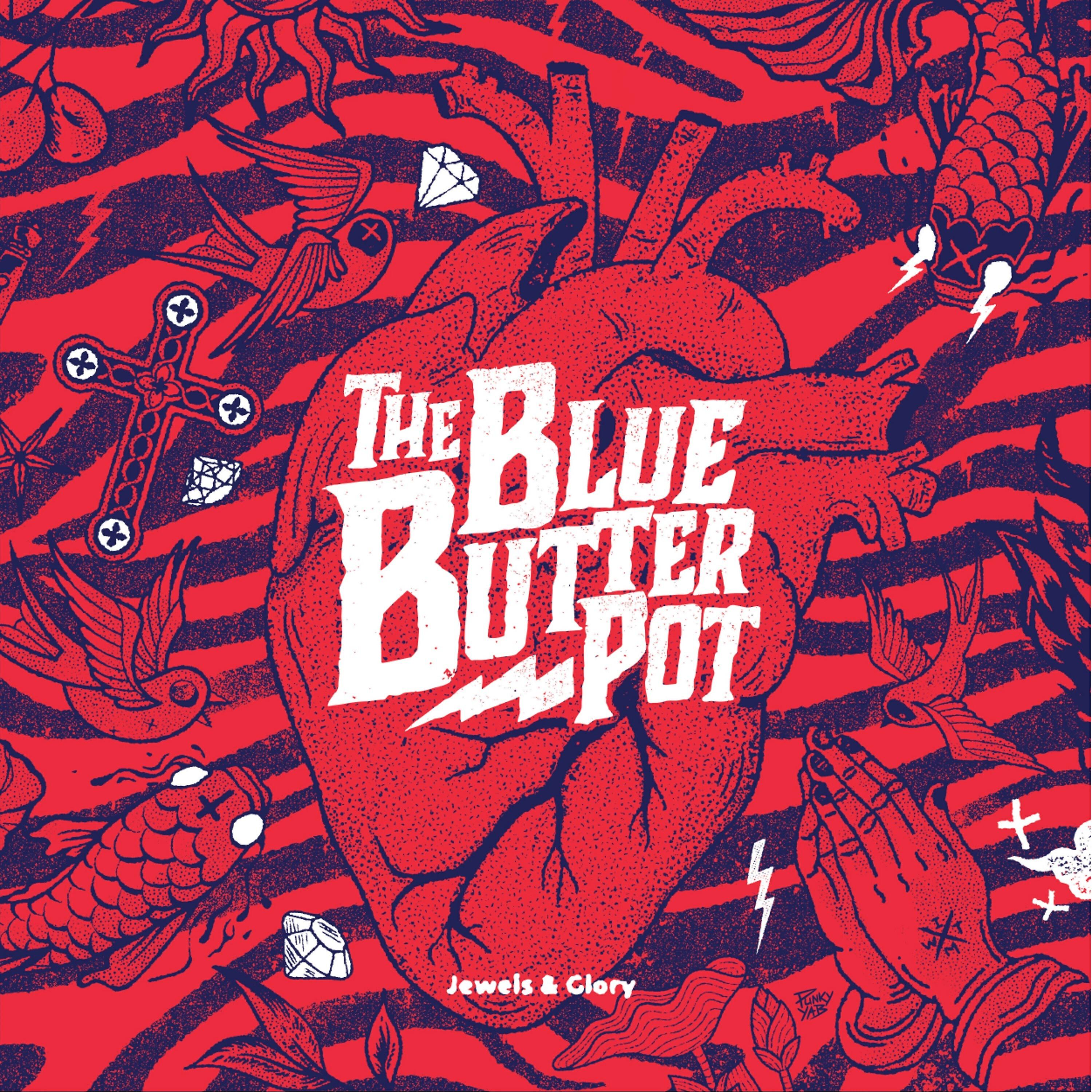 The Blue Butter Pot
