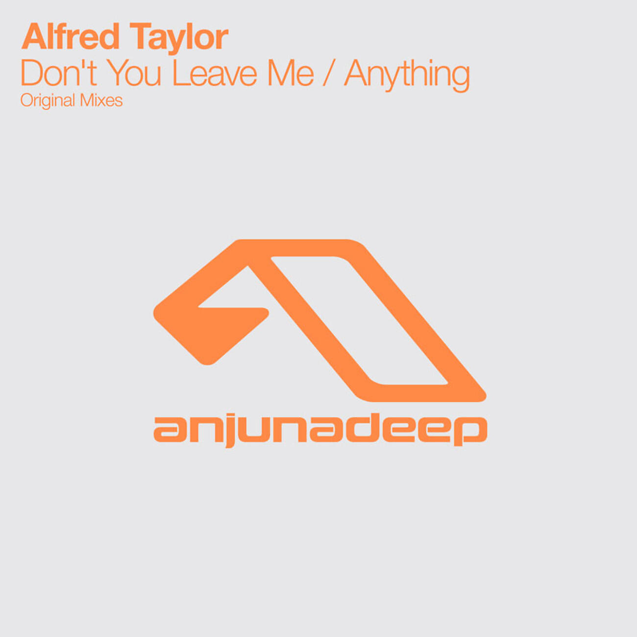 Релиз Don't You Leave Me / Anything