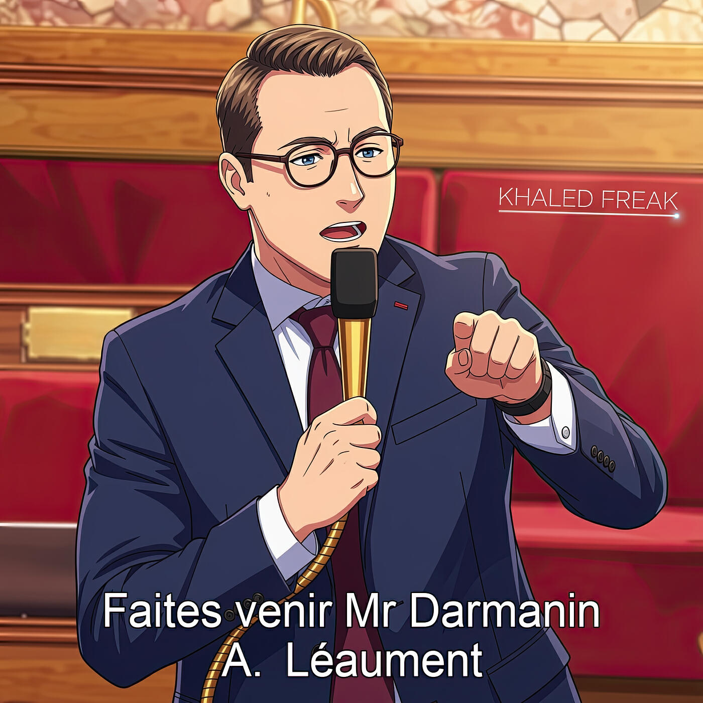 Релиз Faites venir Mr Darmanin - A. Léaument