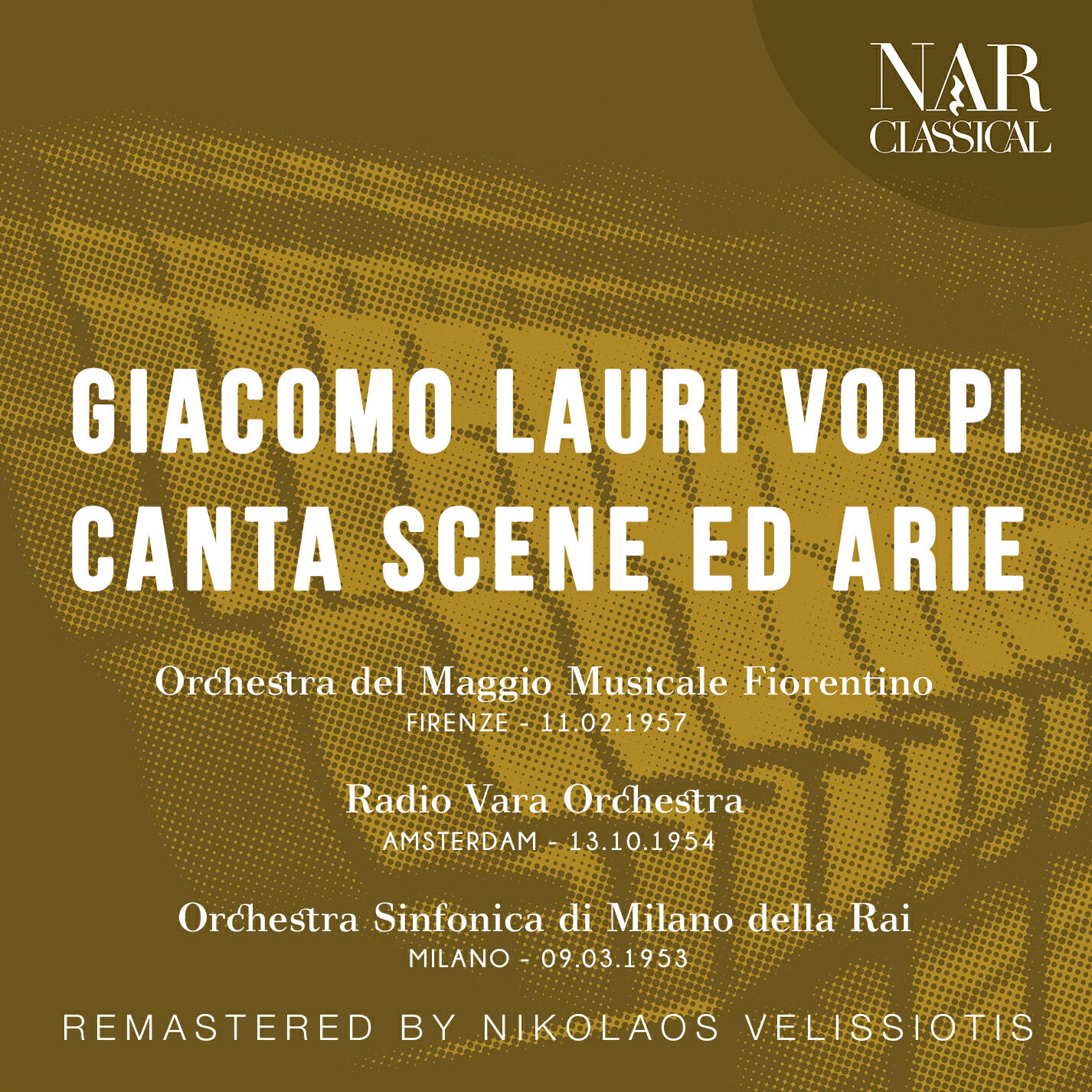 Релиз Giacomo Lauri Volpi canta Scene ed Arie