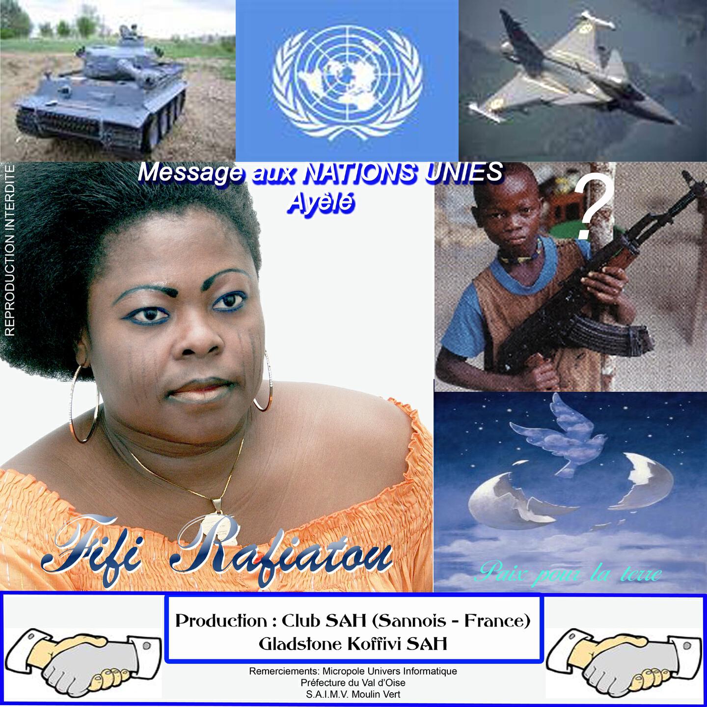 Релиз Message aux Nations Unies