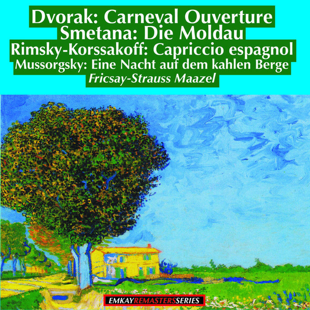 Релиз Dvorak: Carnival Overture Op.92 - Rimsky-Korsakov: Capriccio Espagnol Op. 34 - Smetana: Die Moldau - Mussorgsky: A Night on the Bare Mountain (Remastered)