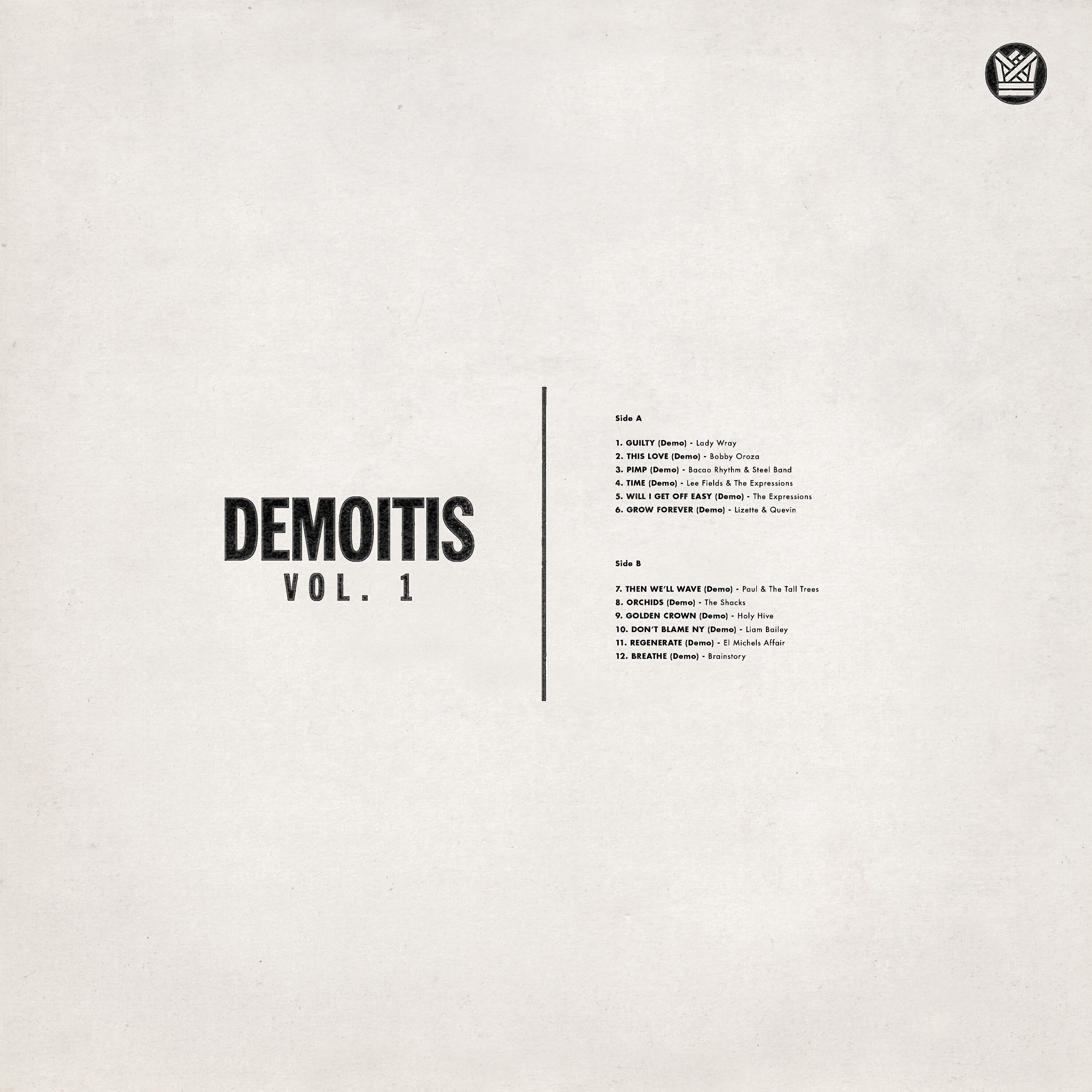 Релиз Big Crown Records presents Demoitis Vol. 1