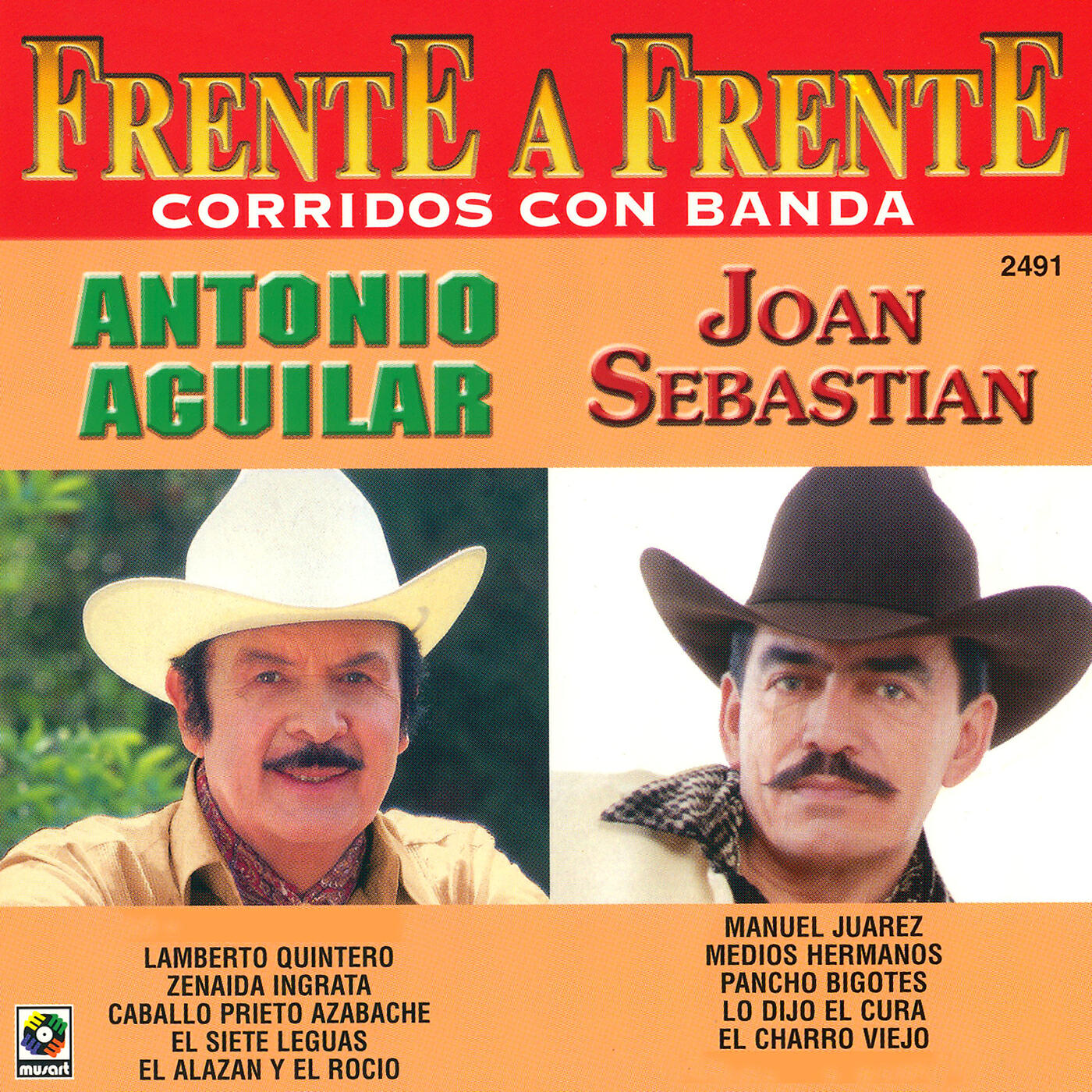 Релиз Frente A Frente: Corridos Con Banda