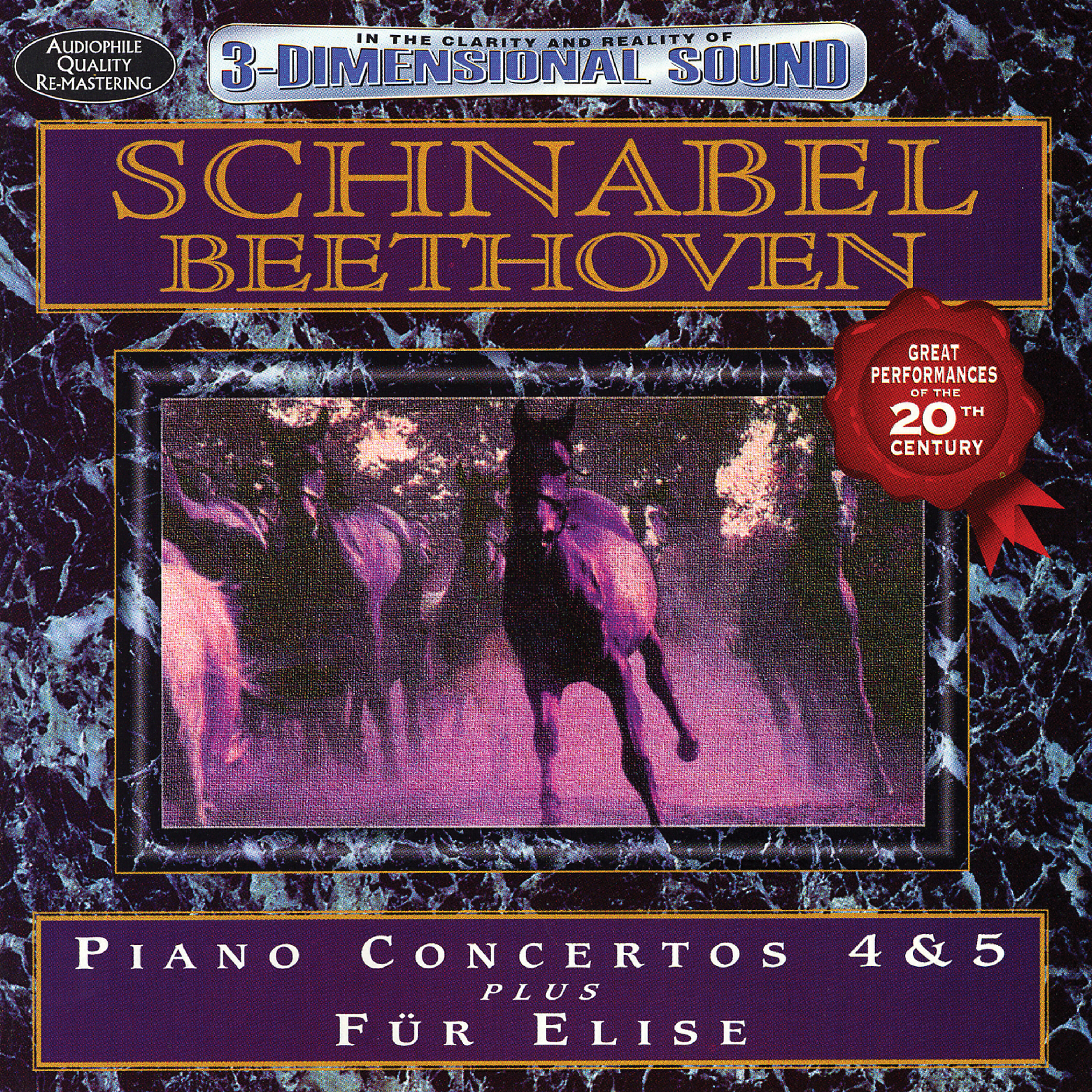 Постер альбома Schnabel, Beethoven: Piano Concertos 4 & 5 Plus Fur Elise