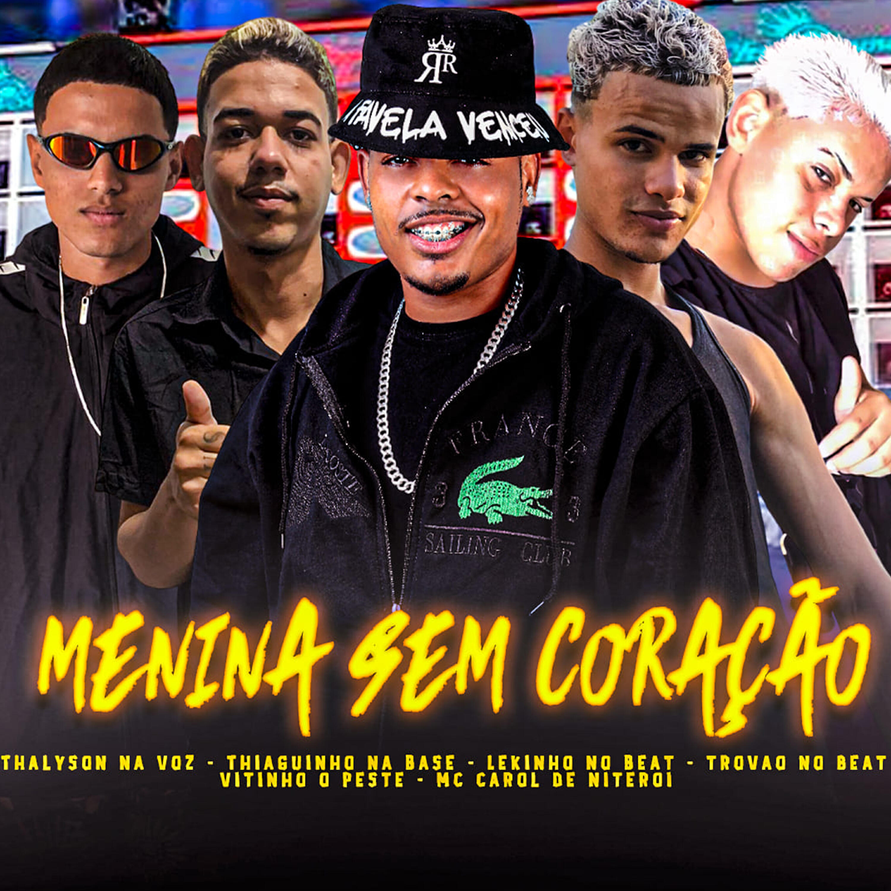 Скачать песню Lekinho no Beat, Mc Carol de Niteroi, Vitinho o Peste, Thiaguinho na Base, Thalyson na Voz, Trovão no Beat - Menina Sem Coração бесплатно в MP3 для Android и iOS