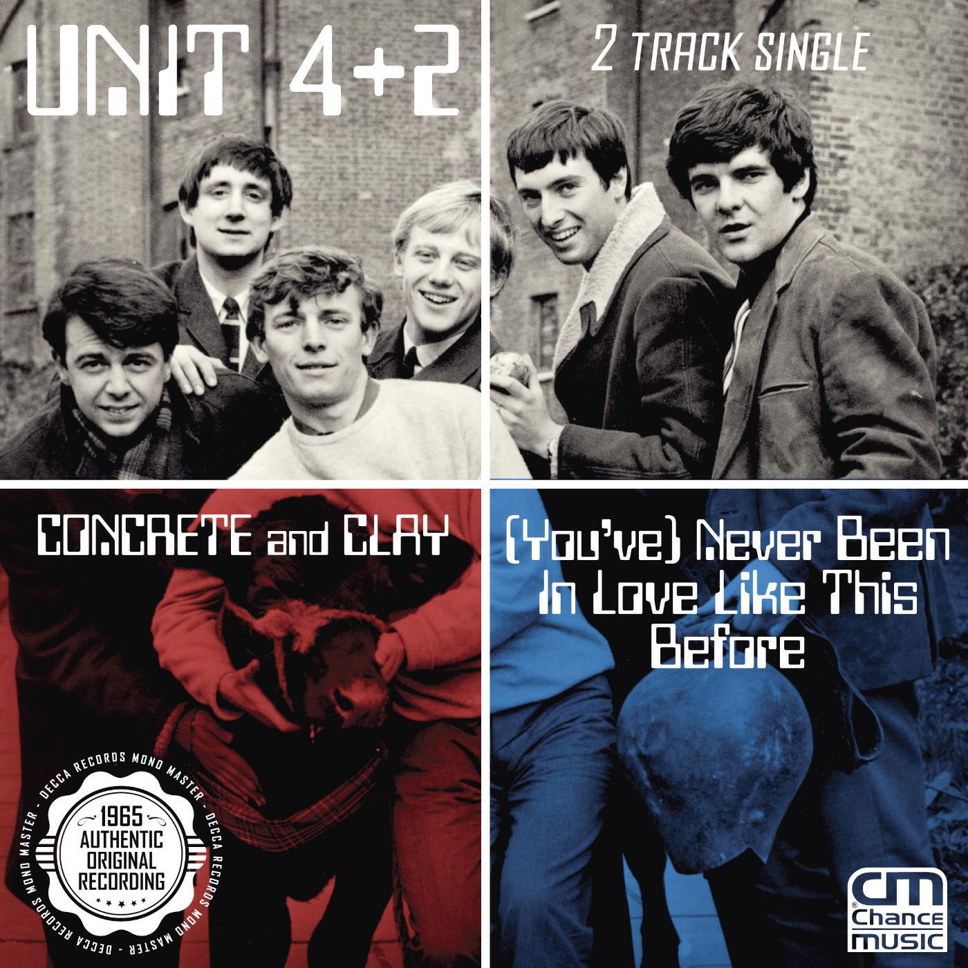 Релиз Concrete and Clay / (You've) Never Been in Love Like This Before