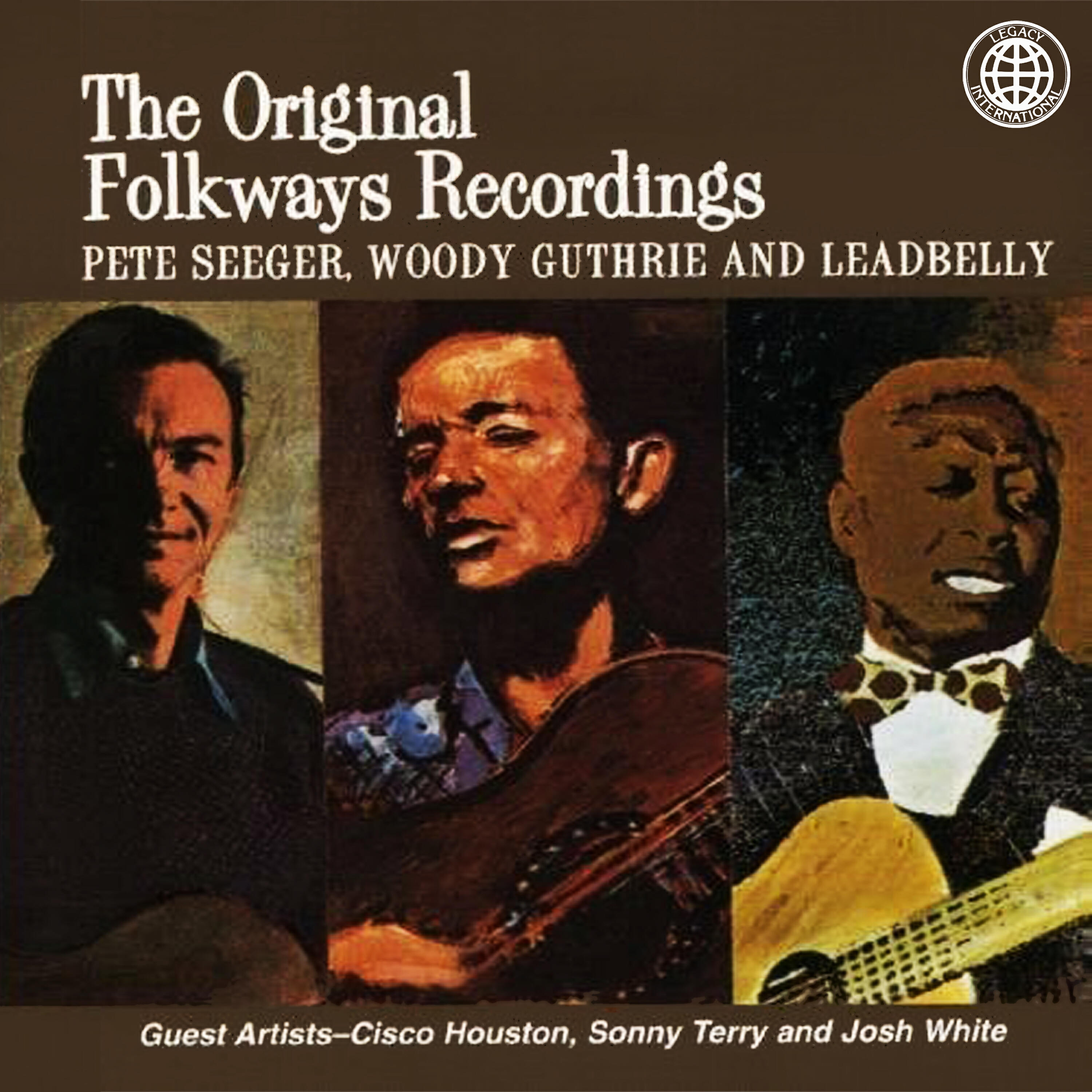 Релиз Pete Seeger, Woody Guthrie, Leadbelly Featuring Cisco Houston, Sonny Terry, Josh White ‎– the Original Folkways Recordings