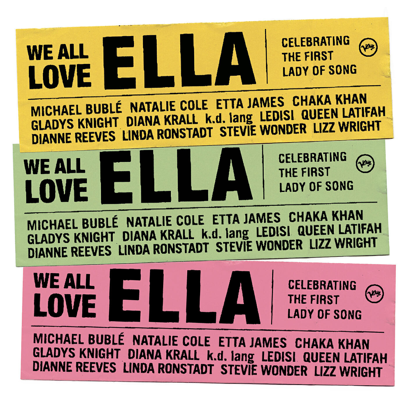 Постер альбома We All Love Ella: Celebrating The First Lady Of Song