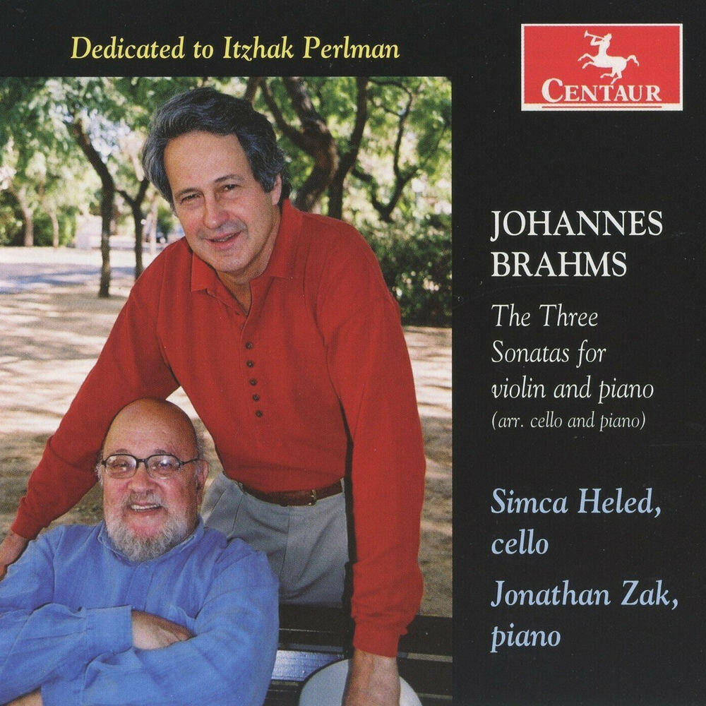 Релиз Brahms: The Three Sonatas for violin and piano (arr. cello and piano)
