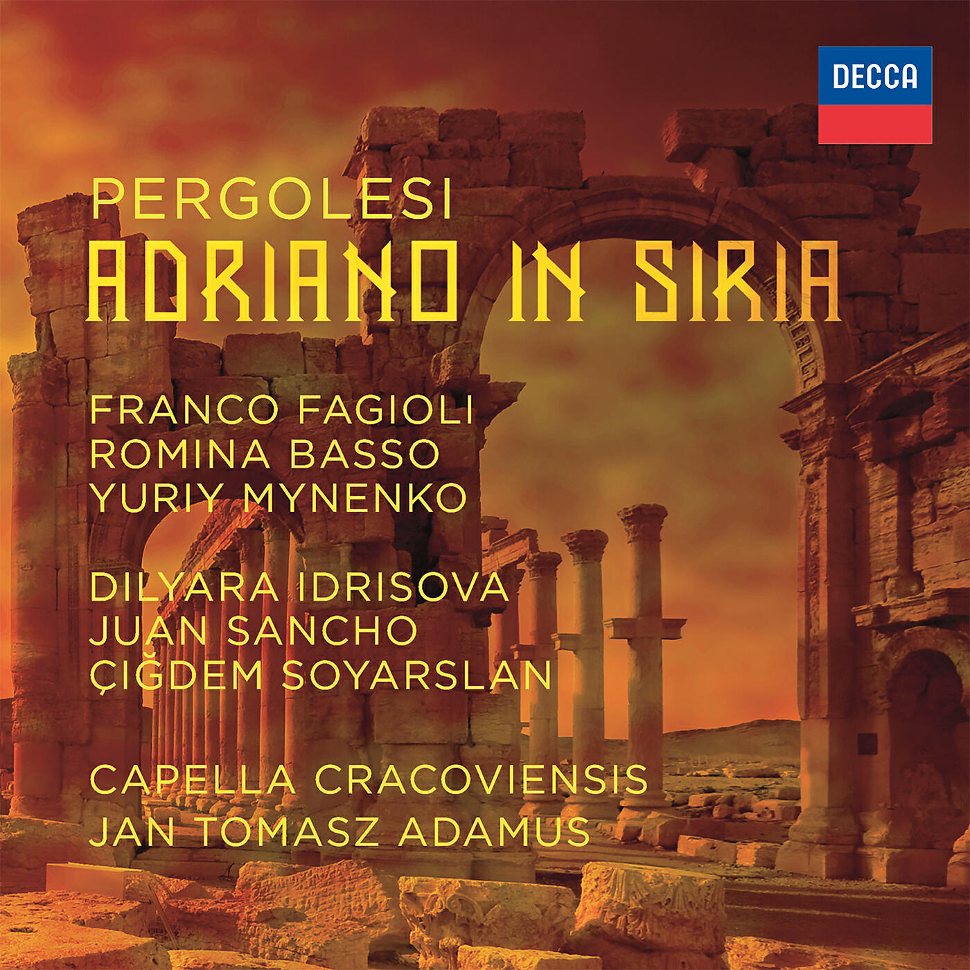 Релиз Pergolesi: Adriano in Siria - "Sul mio cor so ben qual sia Farnaspe"