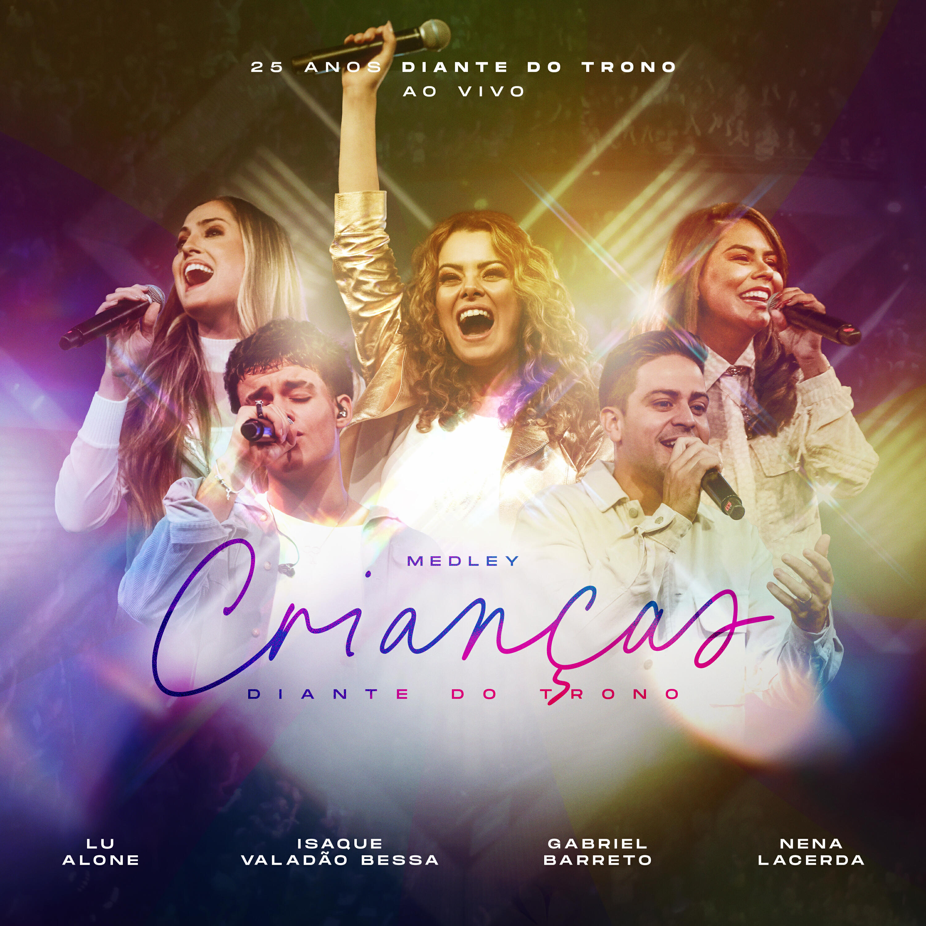 Релиз Medley Crianças Diante do Trono (Ao Vivo)