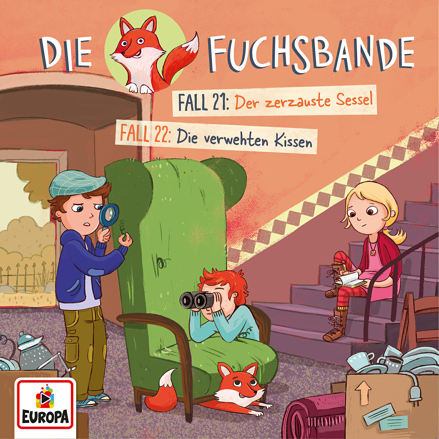 Релиз 011/Fall 21: Der zerzauste Sessel / Fall 22: Die verwehten Kissen