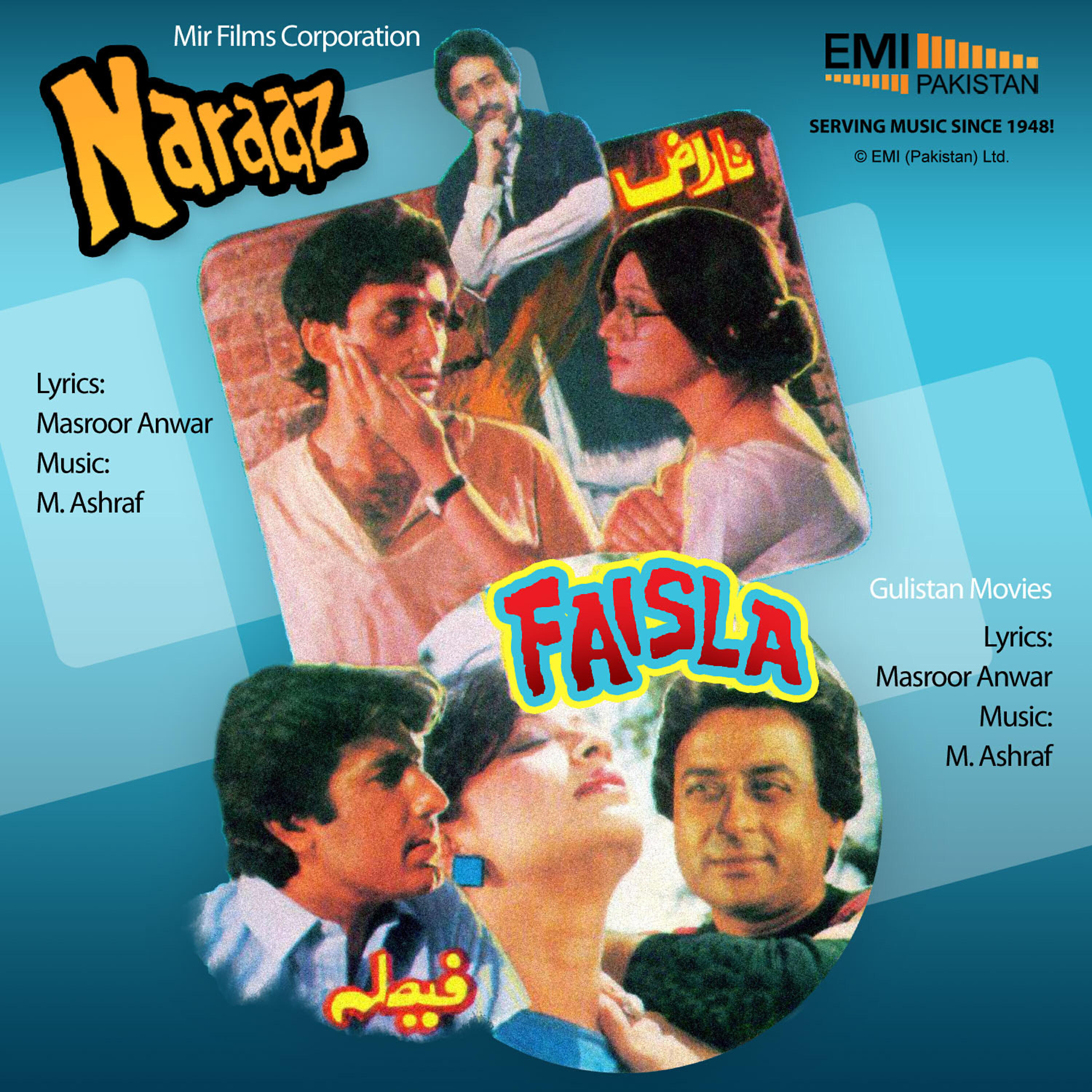 Релиз Naraaz & Faisla (Original Soundtracks by Emi Pakistan)