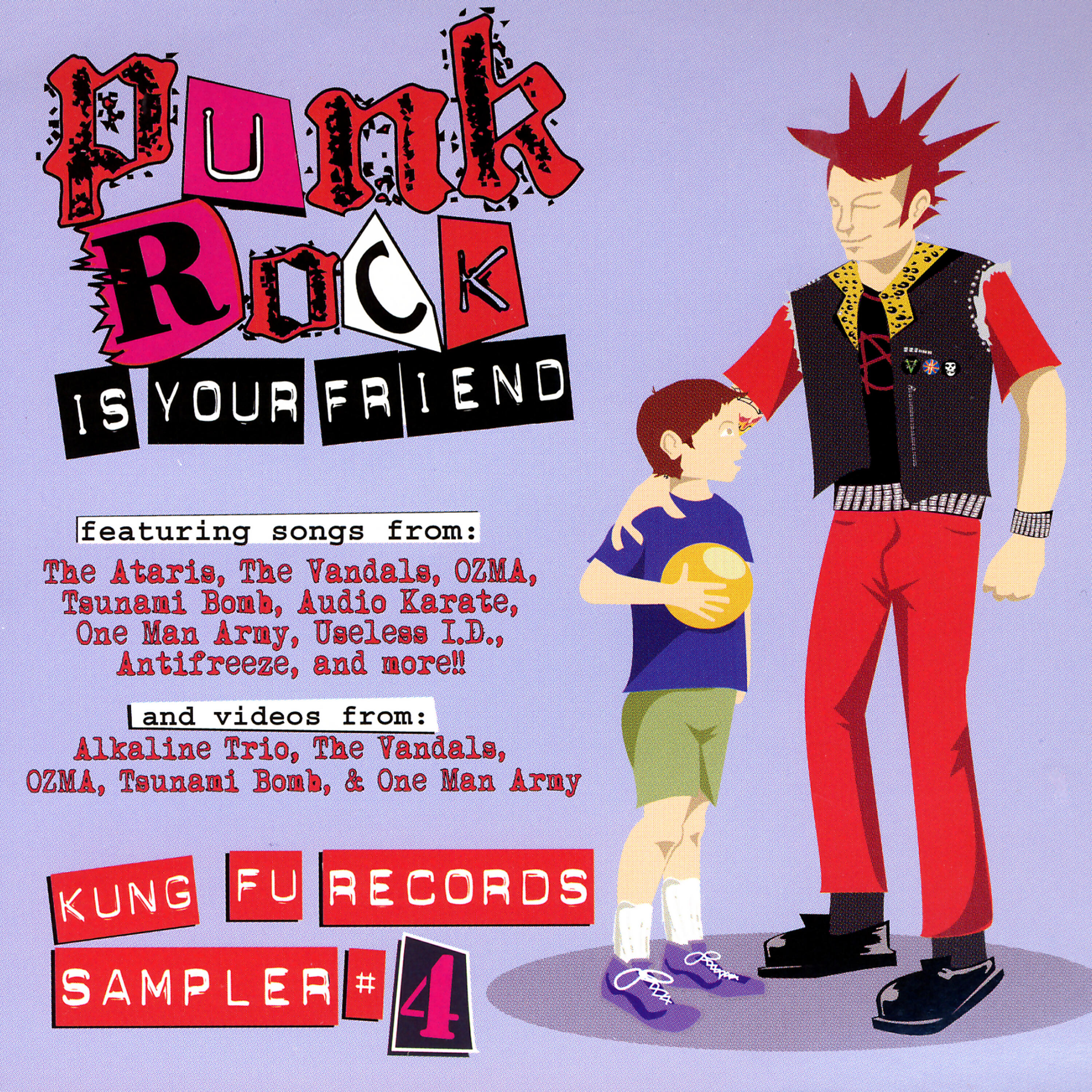 Релиз Punk Rock Is Your Friend: Kung Fu Records Sampler, No. 4