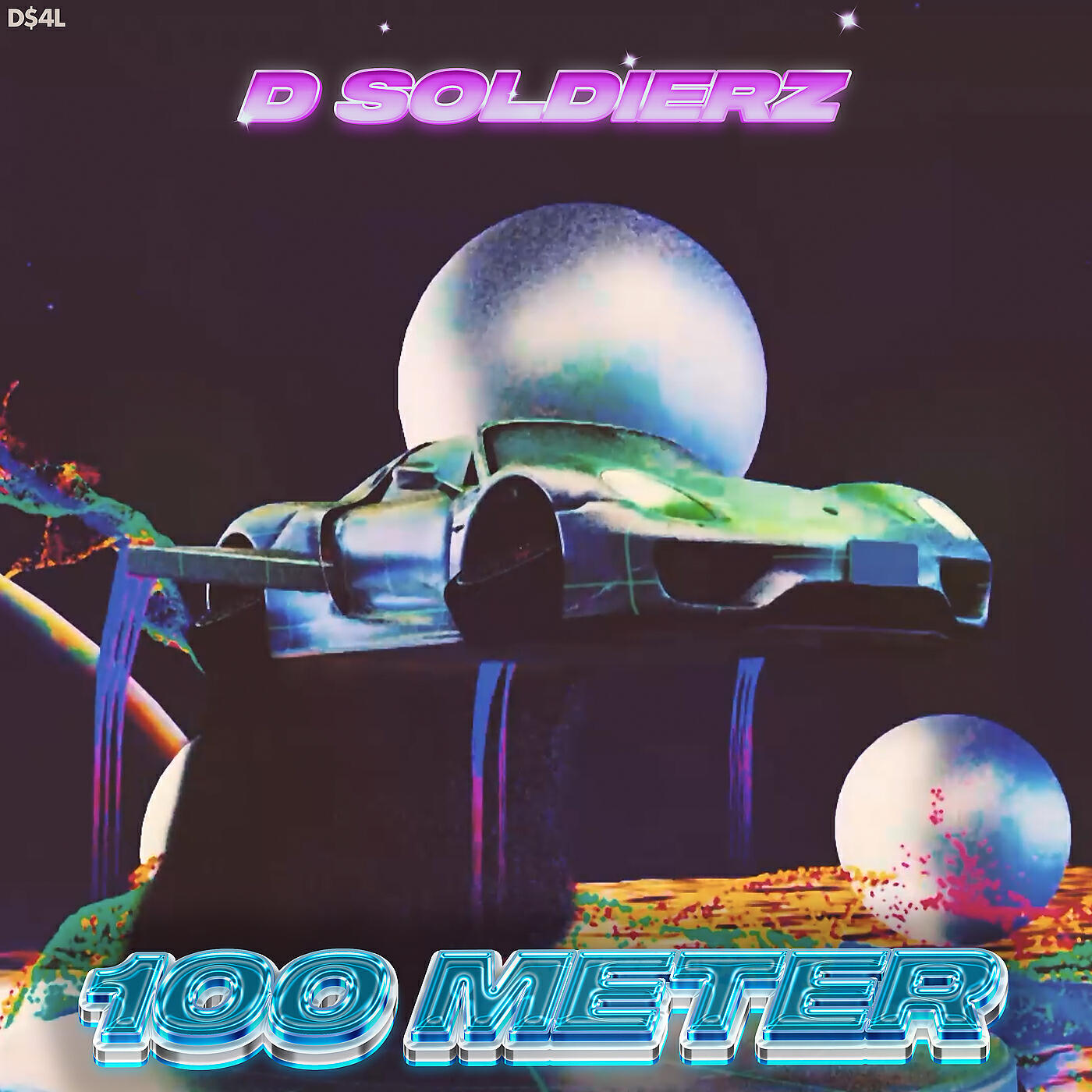 Постер альбома 100 Meter