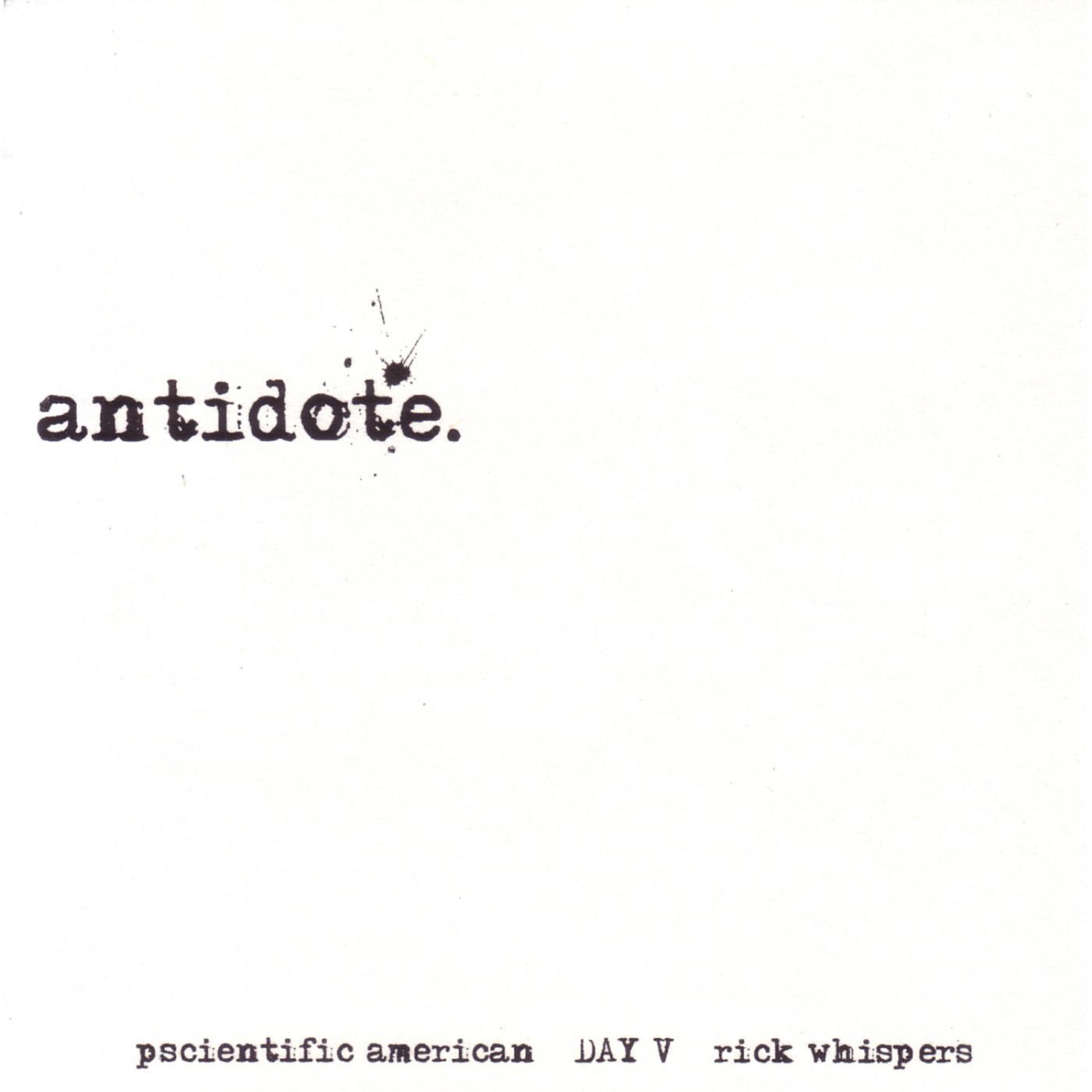Постер альбома Antidote