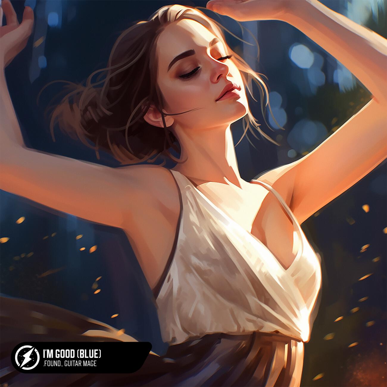 found., Guitar Mage - I'm Good (Blue) (Acoustic)