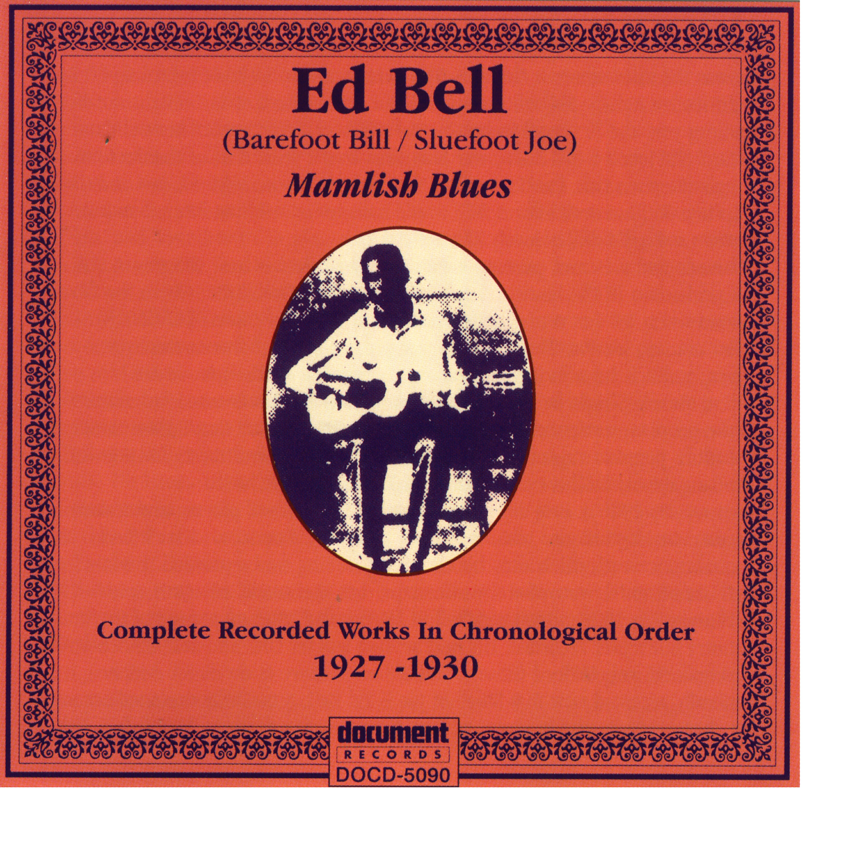 Релиз Ed Bell "Mamlish Blues" (1927 - 1930)