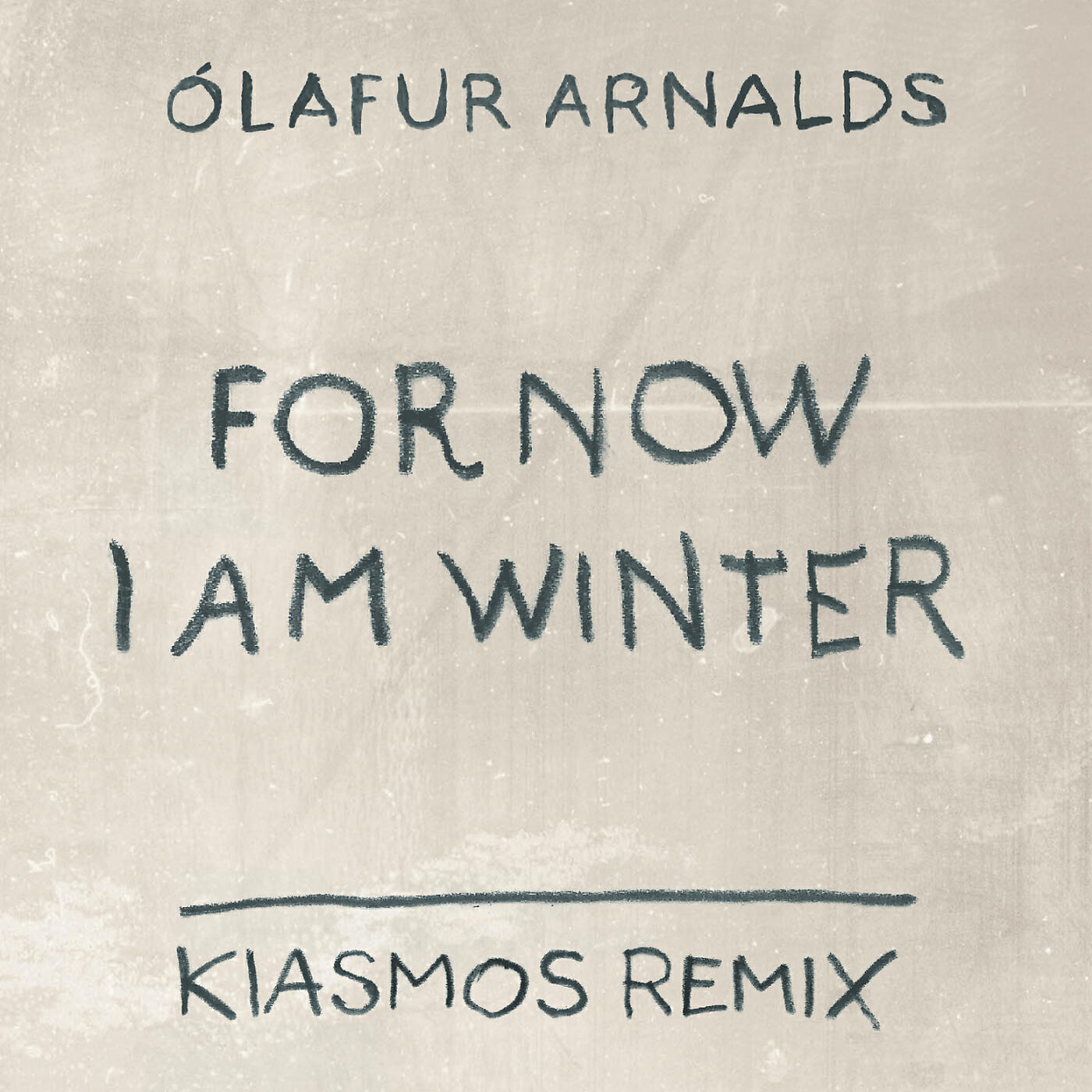 Релиз For Now I Am Winter (Kiasmos Remix)
