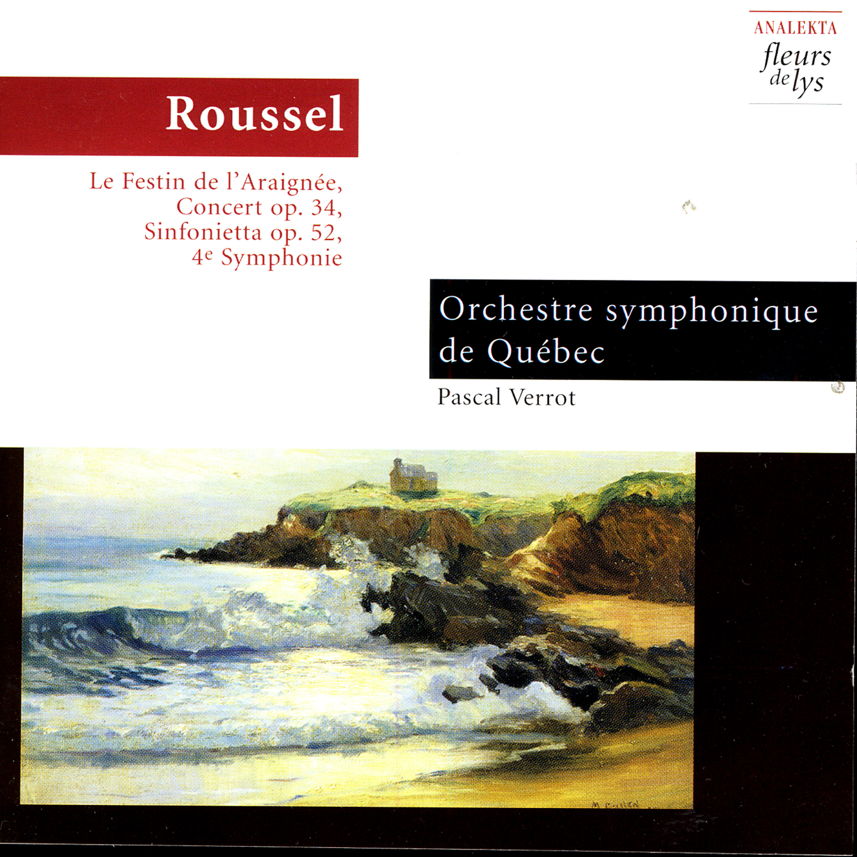 Релиз Le festin de l’araignée, Concert Op.34, Sinfonietta Op.52, 4th Symphonie