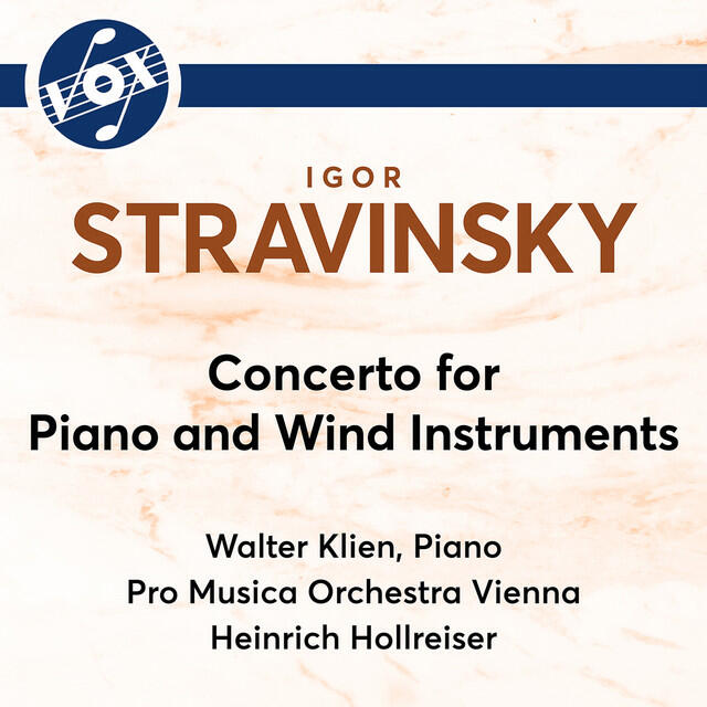 Постер альбома Stravinsky: Concerto for Piano & Wind Instruments